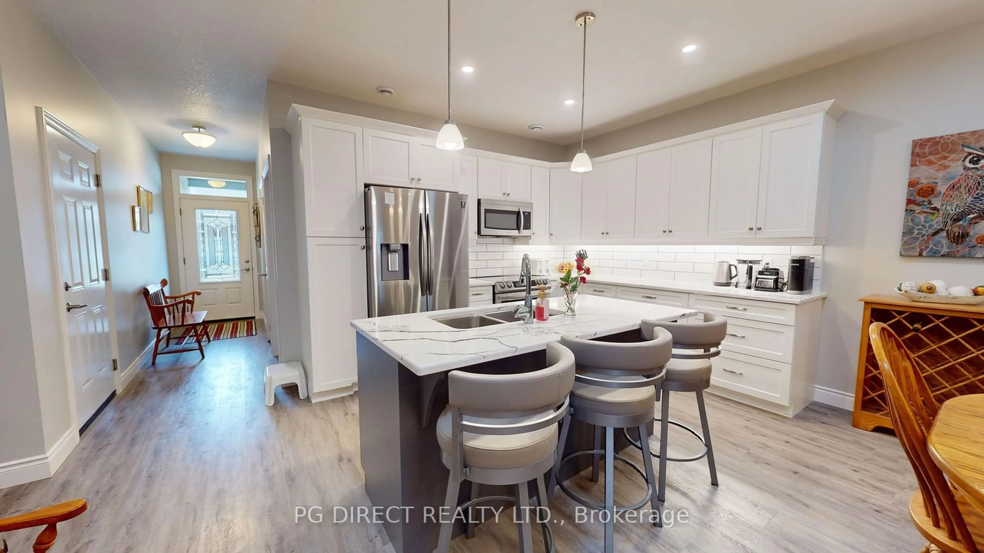 Open concept kitchen for 375 Mitchell Rd #50, North Perth Ontario N4W 3K9