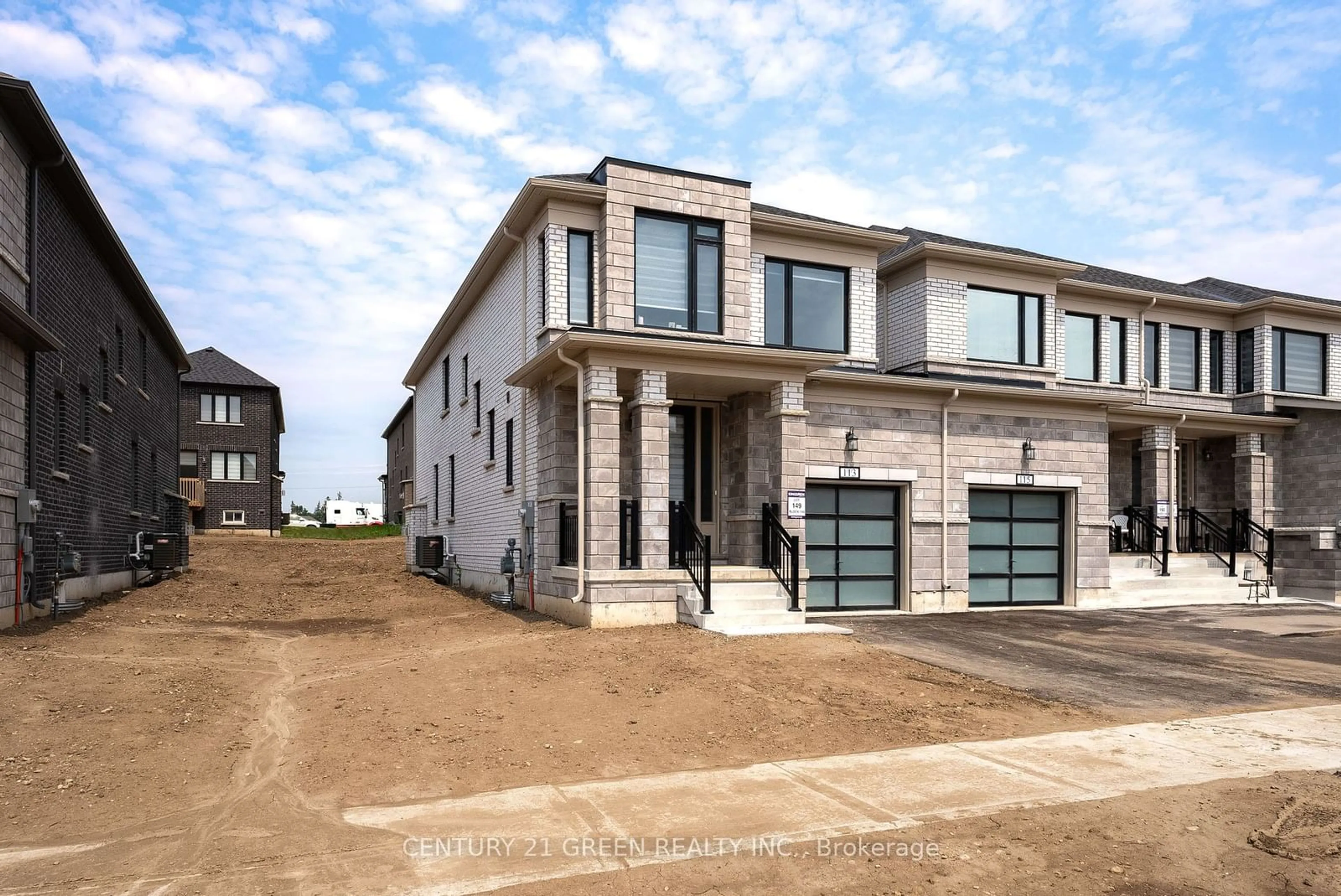 Frontside or backside of a home, the street view for 113 Cole Terr, Woodstock Ontario N4T 0P4