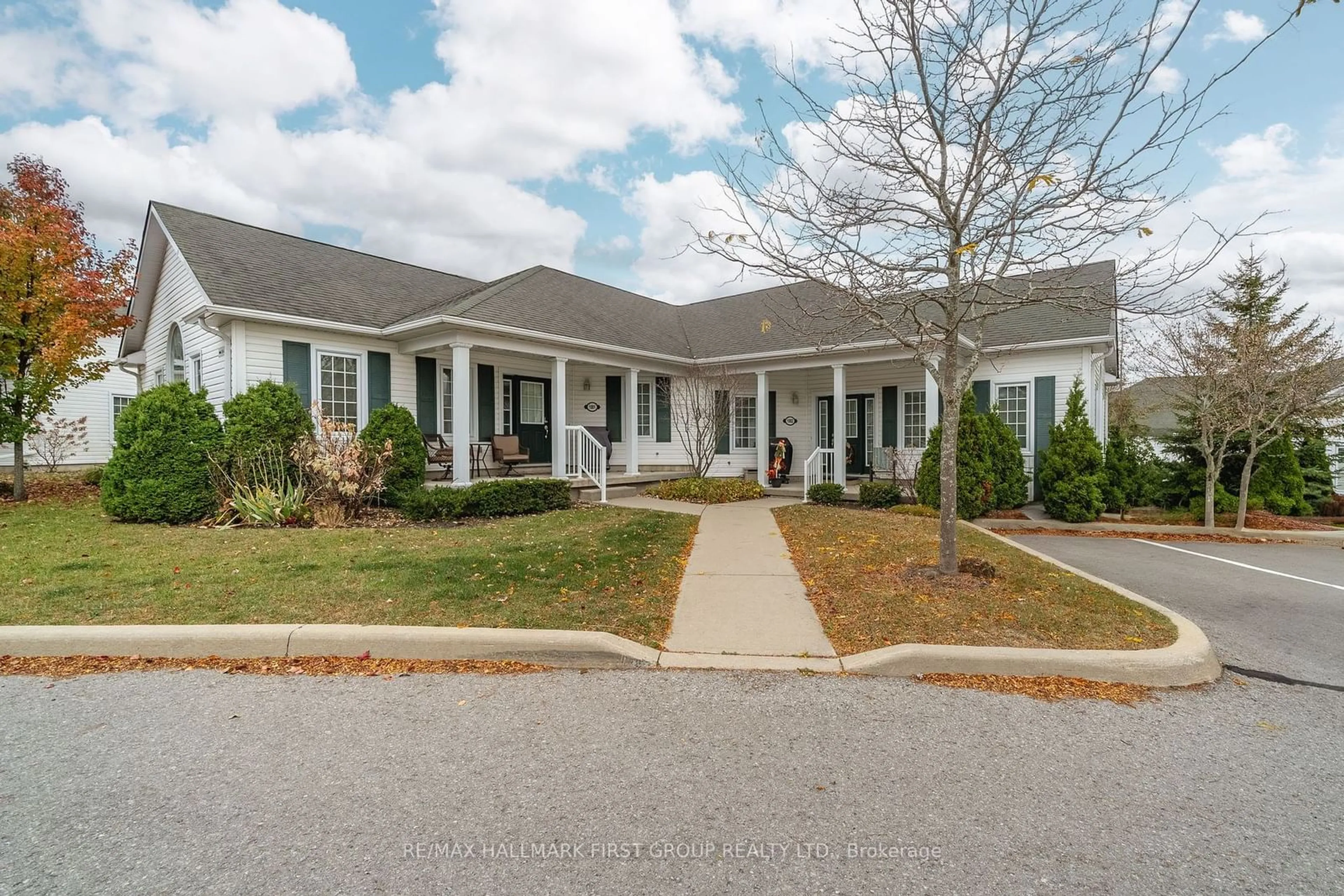 A pic from exterior of the house or condo, the street view for 325 Densmore Rd #1003, Cobourg Ontario K9A 0E4