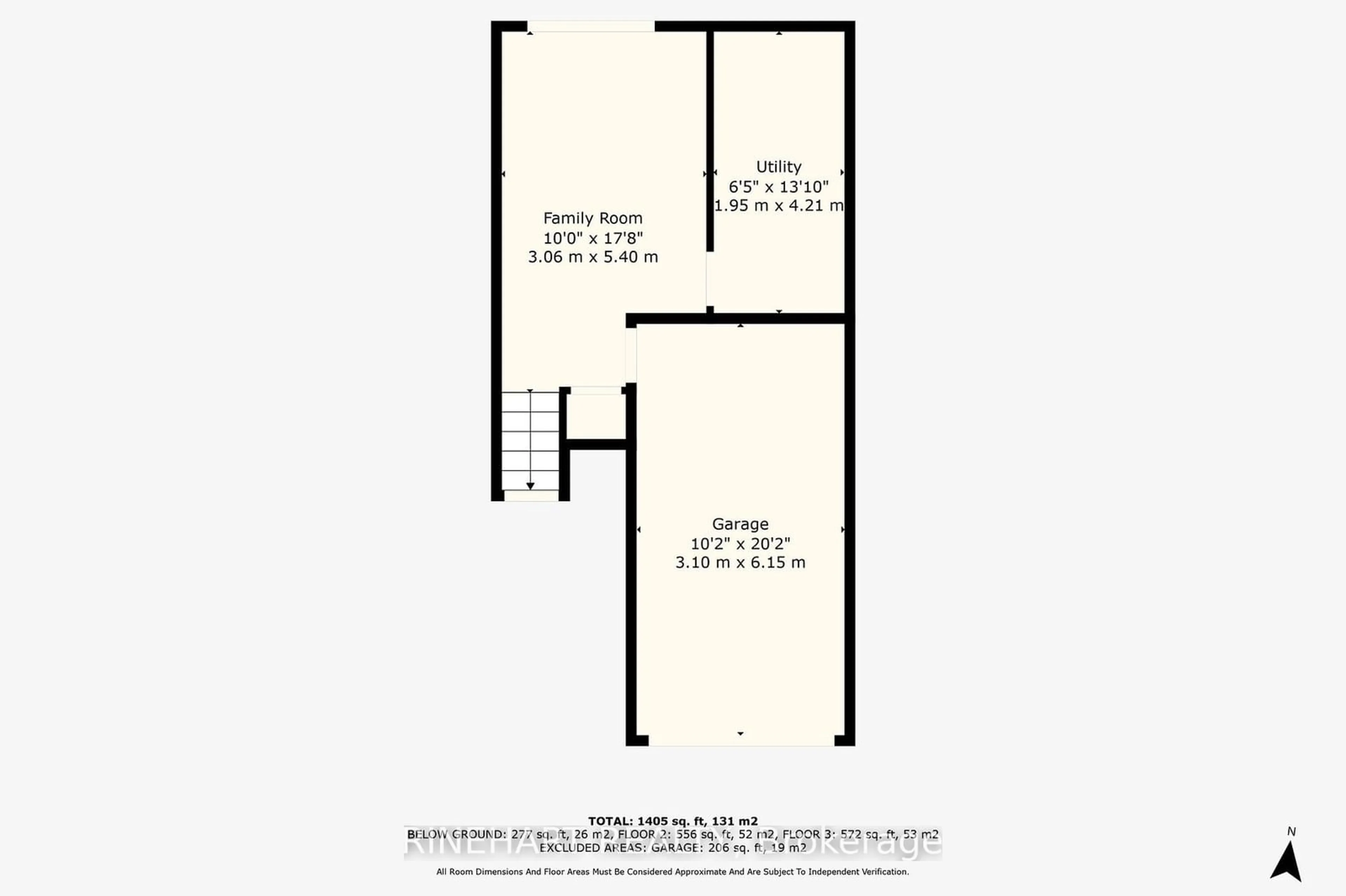 Floor plan for 30 Grand Ave #5, London Ontario N6C 1K8