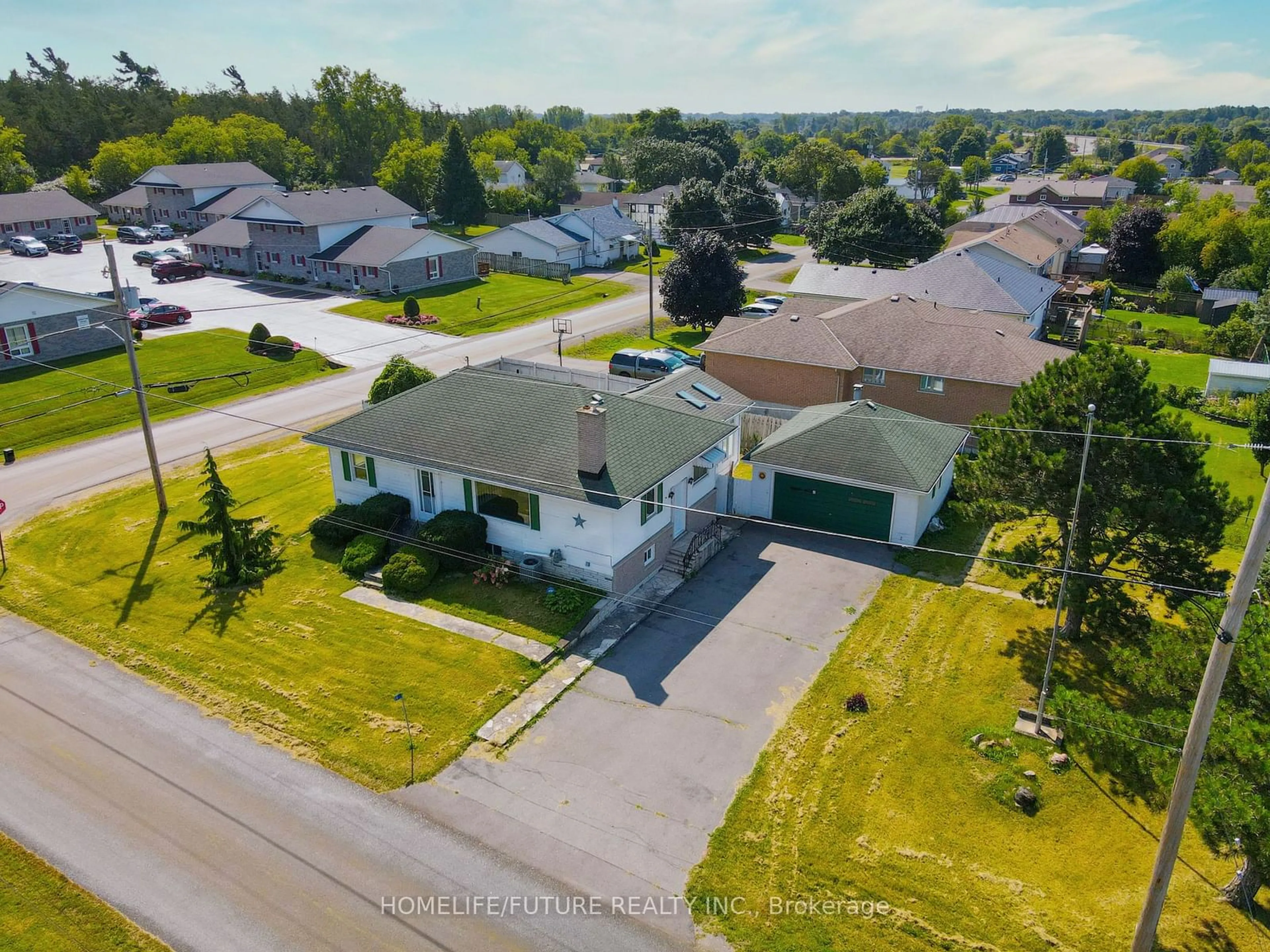 Frontside or backside of a home, the street view for 14 Latchford St, Belleville Ontario K1K 1K0