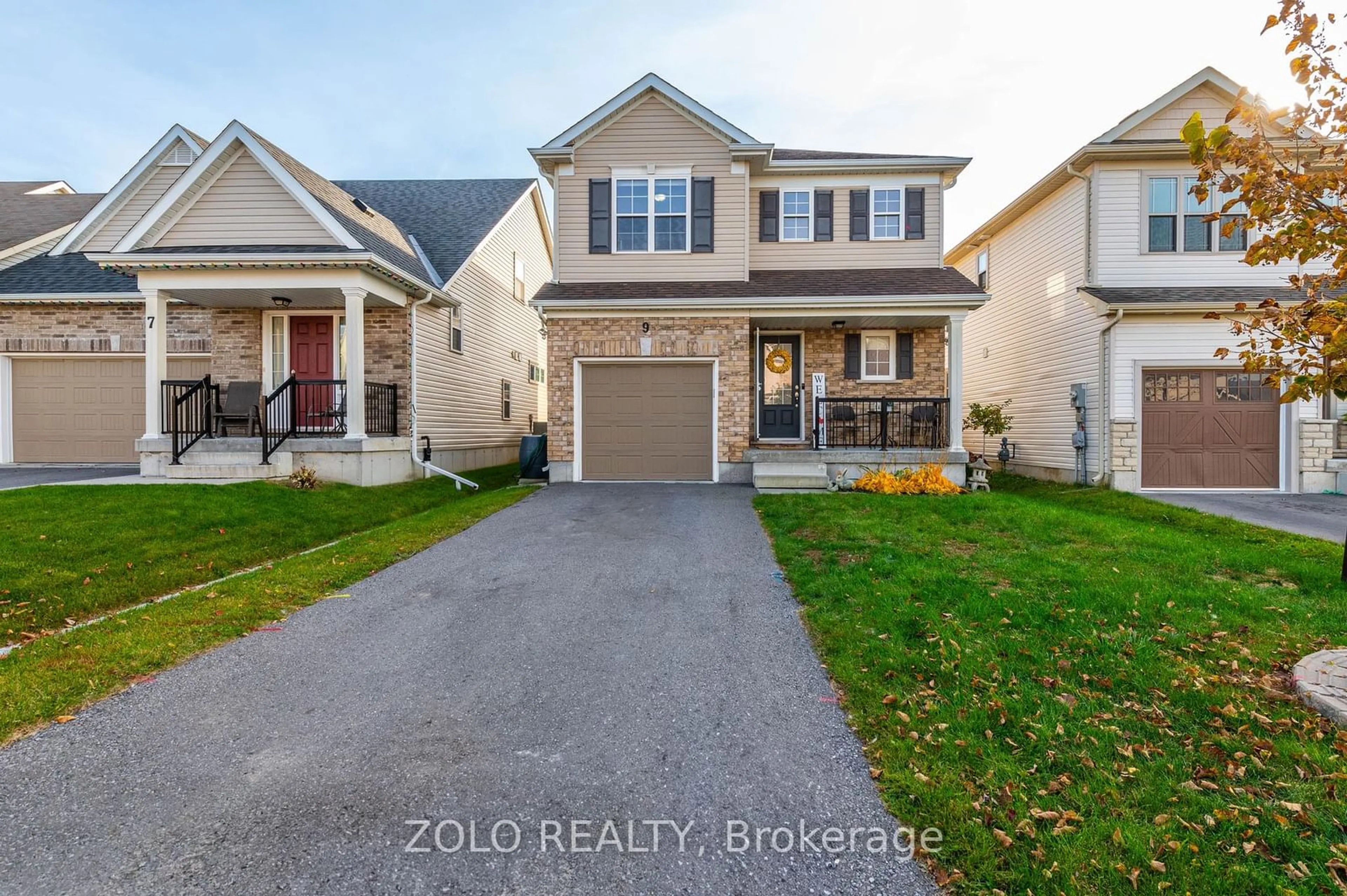 Frontside or backside of a home, the street view for 9 Silverbrook Ave, Kawartha Lakes Ontario K9V 0L9