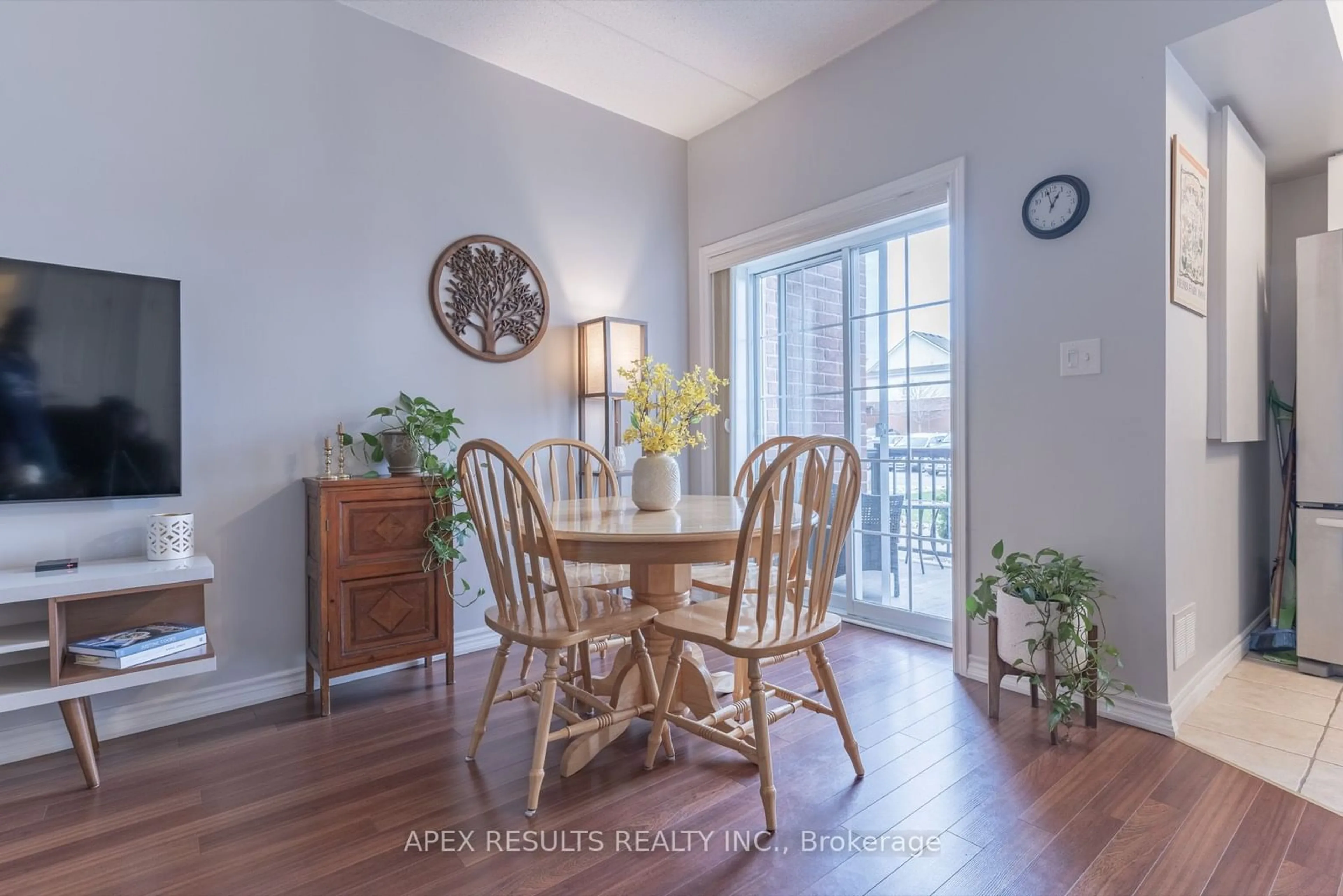 Dining room, wood floors, cottage for 415 Grange Rd #104, Guelph Ontario N1E 0C4