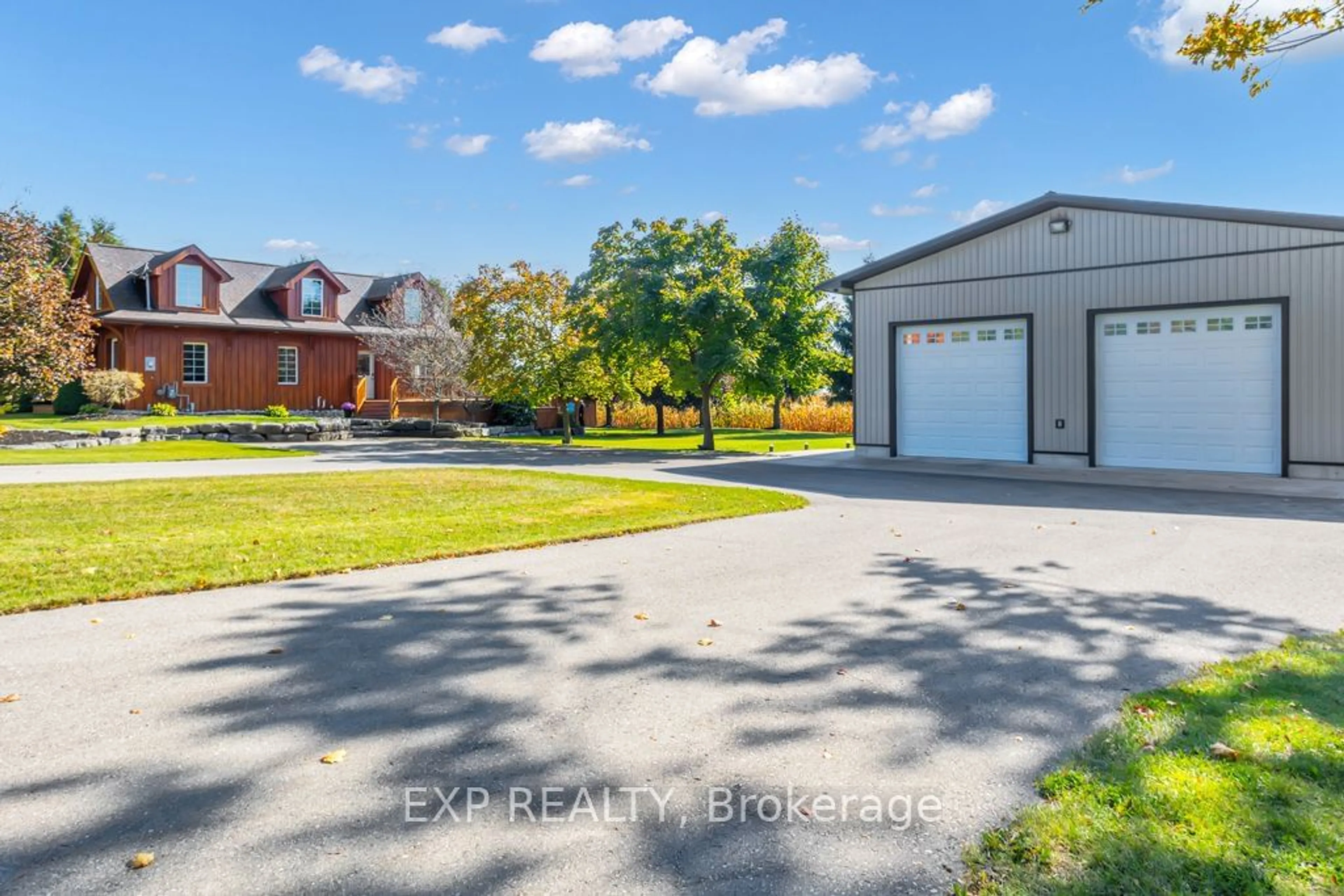 Frontside or backside of a home, the street view for 325602 Norwich Rd, Norwich Ontario N0J 1P0