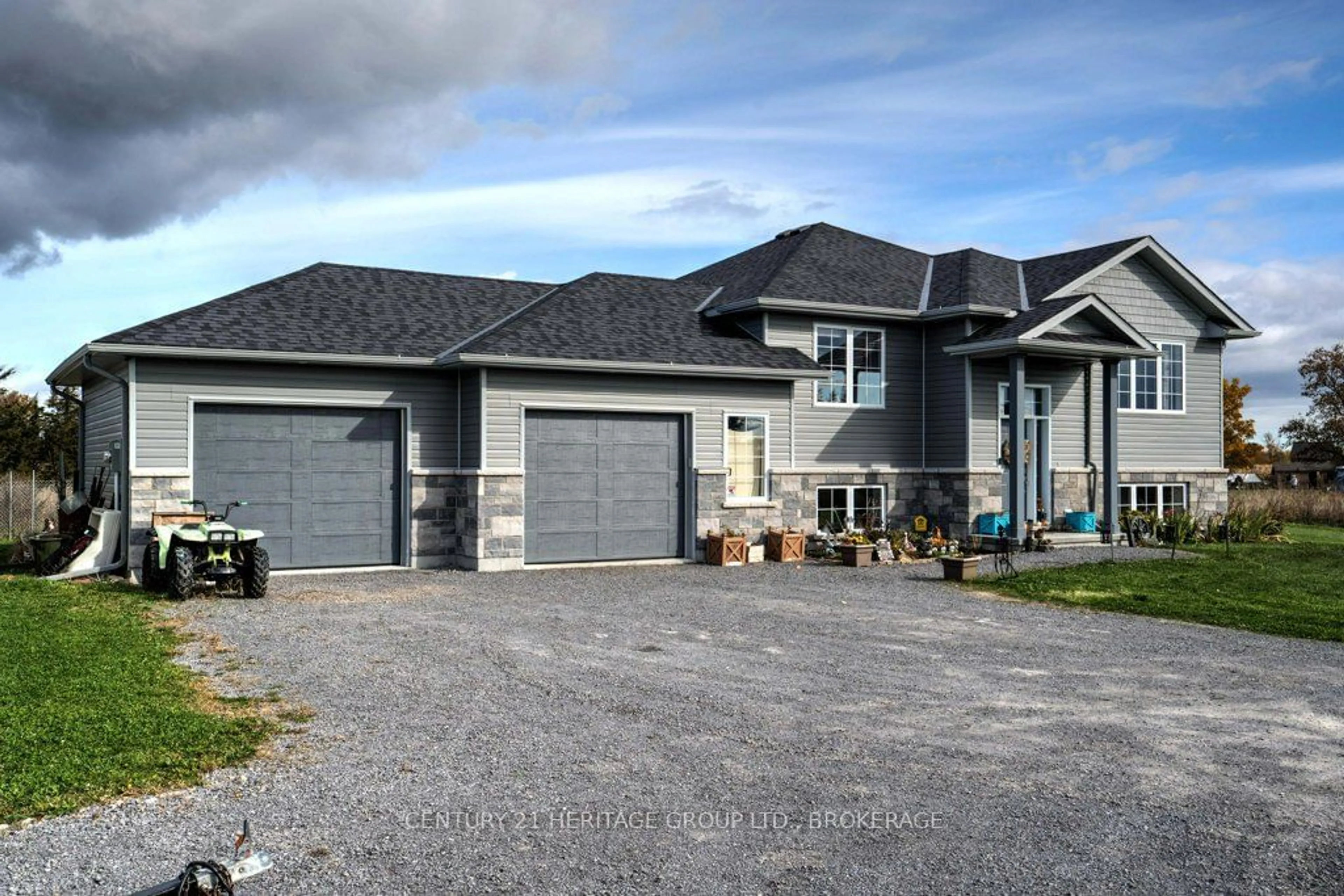 Frontside or backside of a home, the street view for 1289 County 8 Rd, Prince Edward County Ontario K0K 2T0