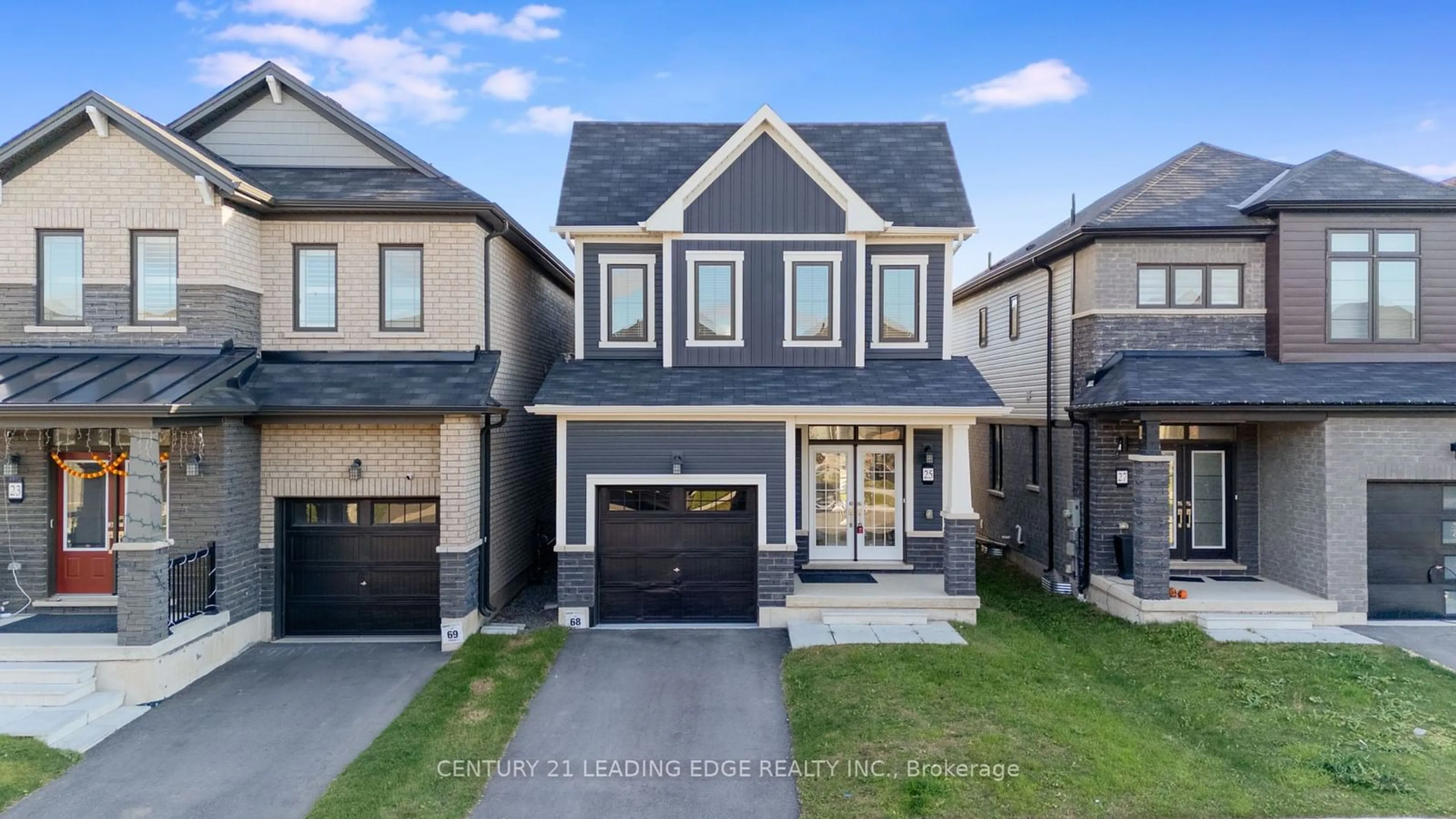 Frontside or backside of a home, the street view for 25 Gunn Ave, Brantford Ontario N3T 0R8