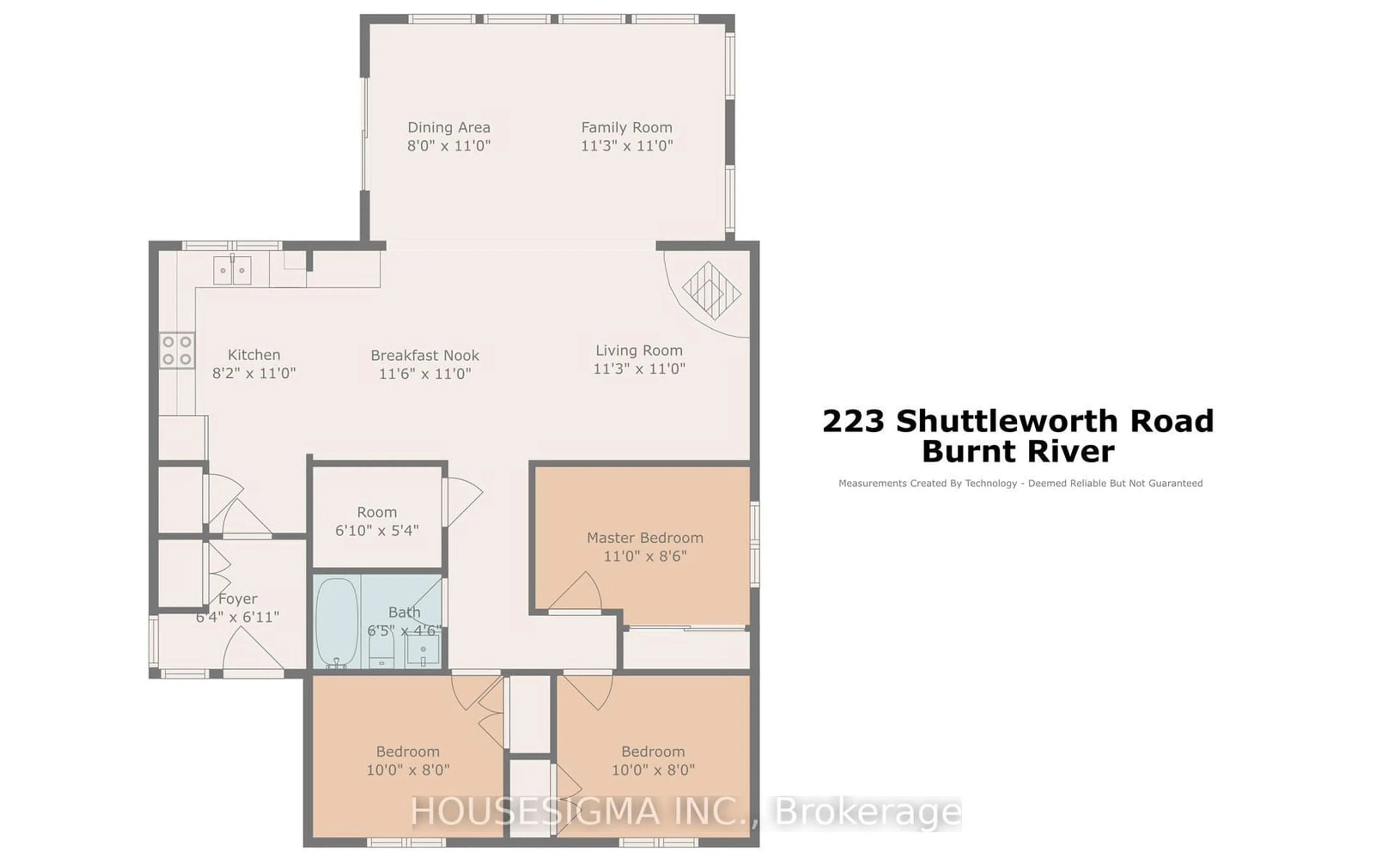 Floor plan for 223 Shuttleworth Rd, Kawartha Lakes Ontario K0M 1K0