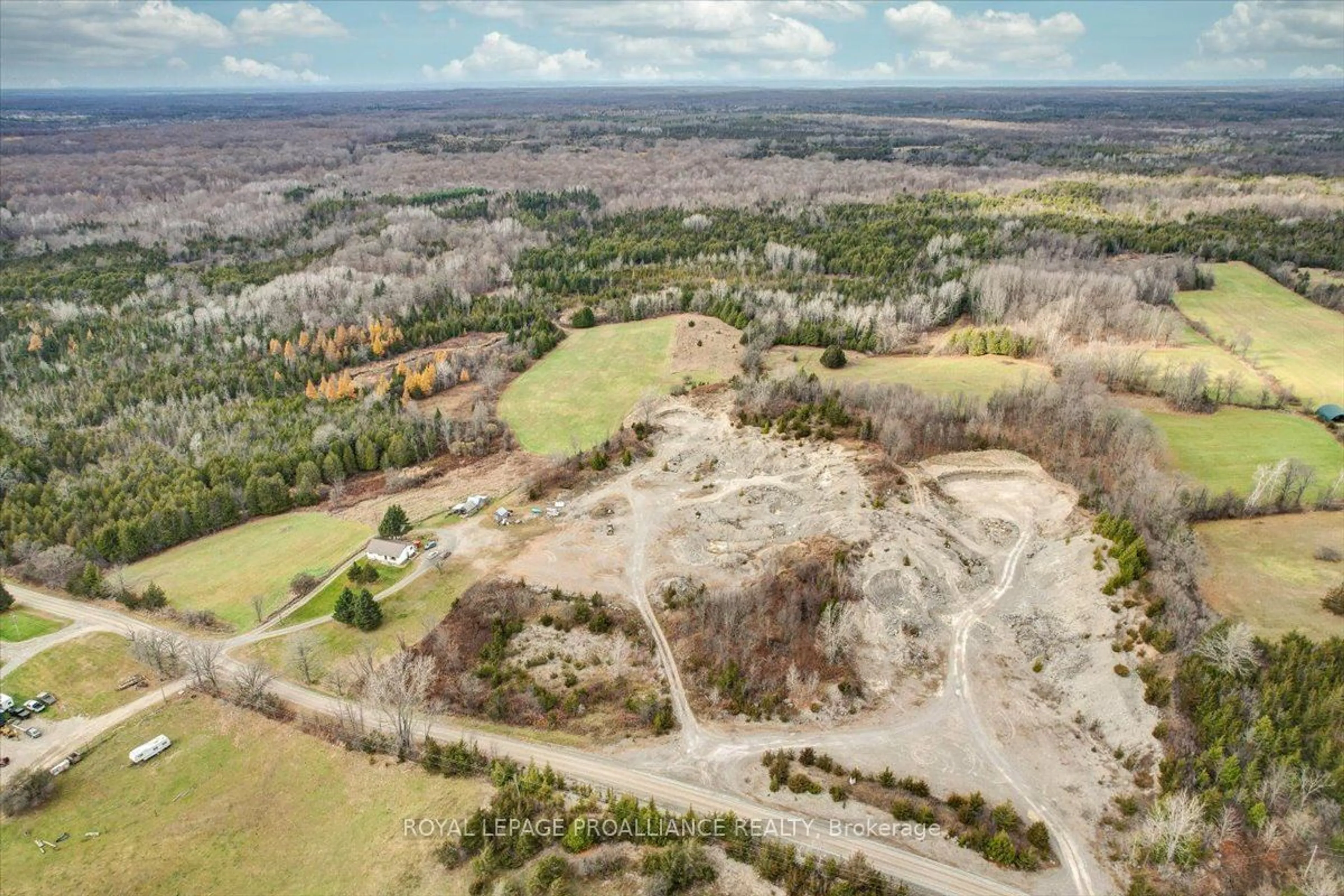 A pic from exterior of the house or condo, the fenced backyard for 755 Naphan Rd, Tyendinaga Ontario K0K 2Y0