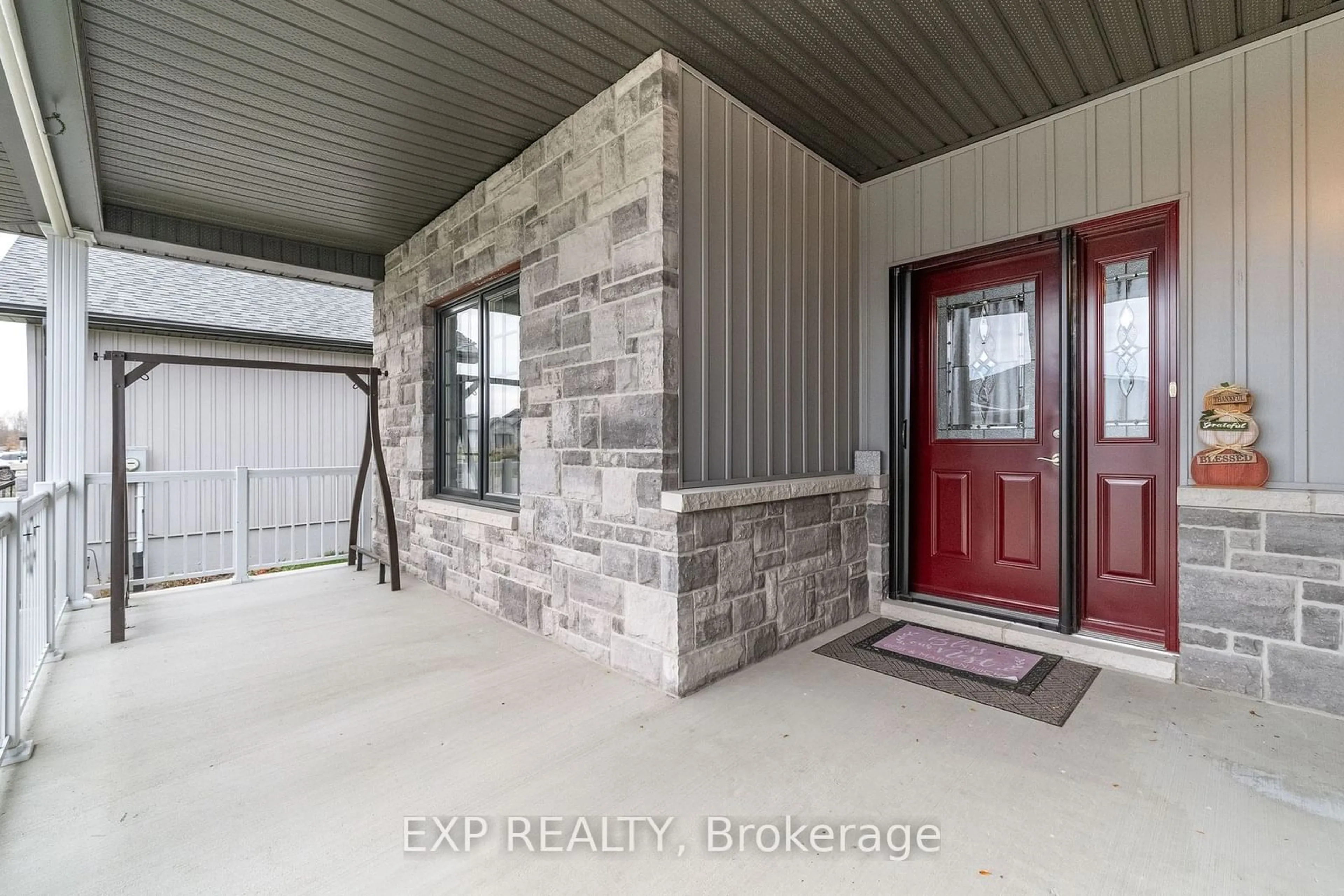 Indoor entryway, cement floor for 4 Dorchester Dr, Prince Edward County Ontario K0K 3L0