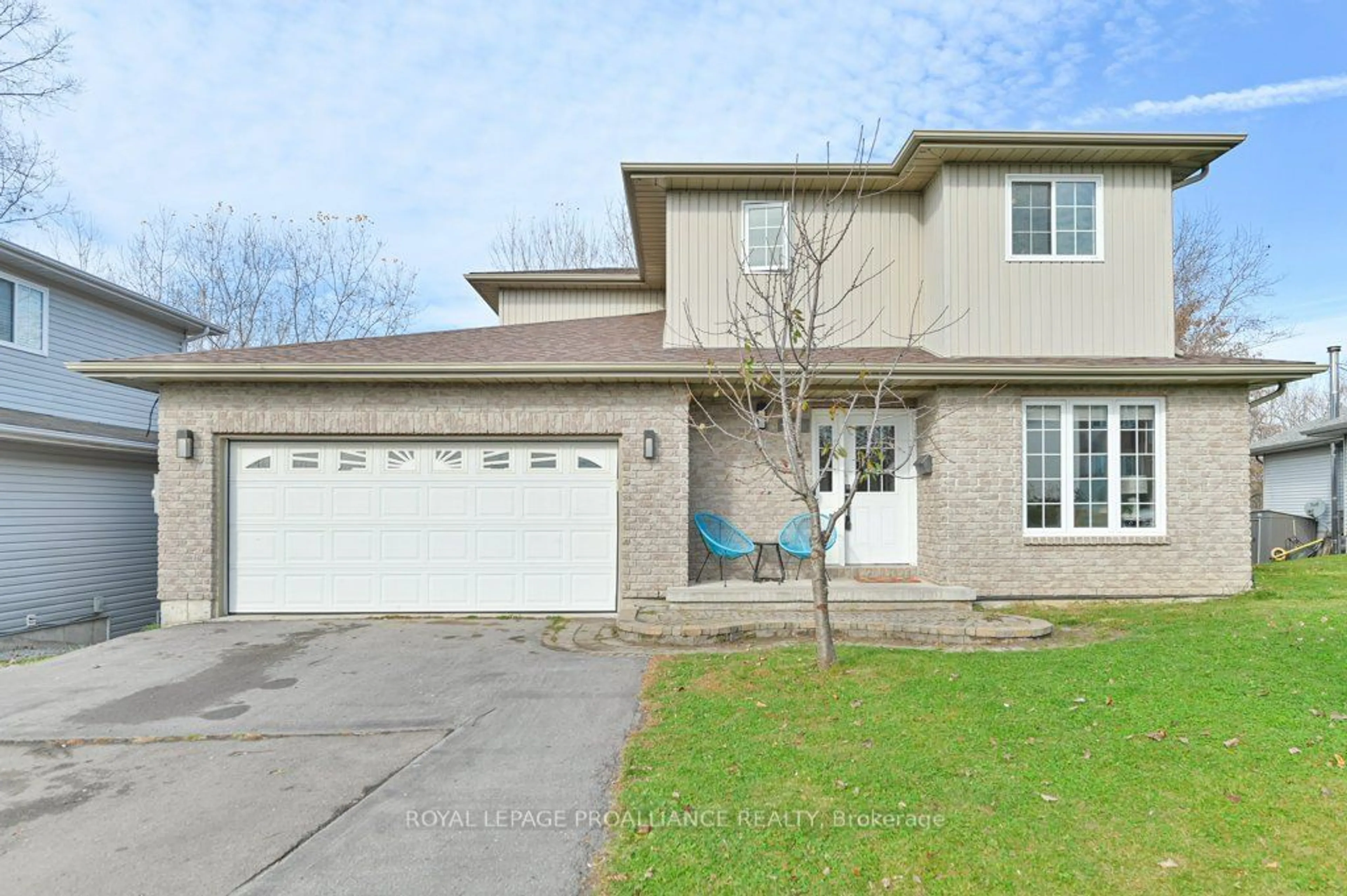 Frontside or backside of a home, the street view for 48 Fleming Rd, Quinte West Ontario K8V 6P7