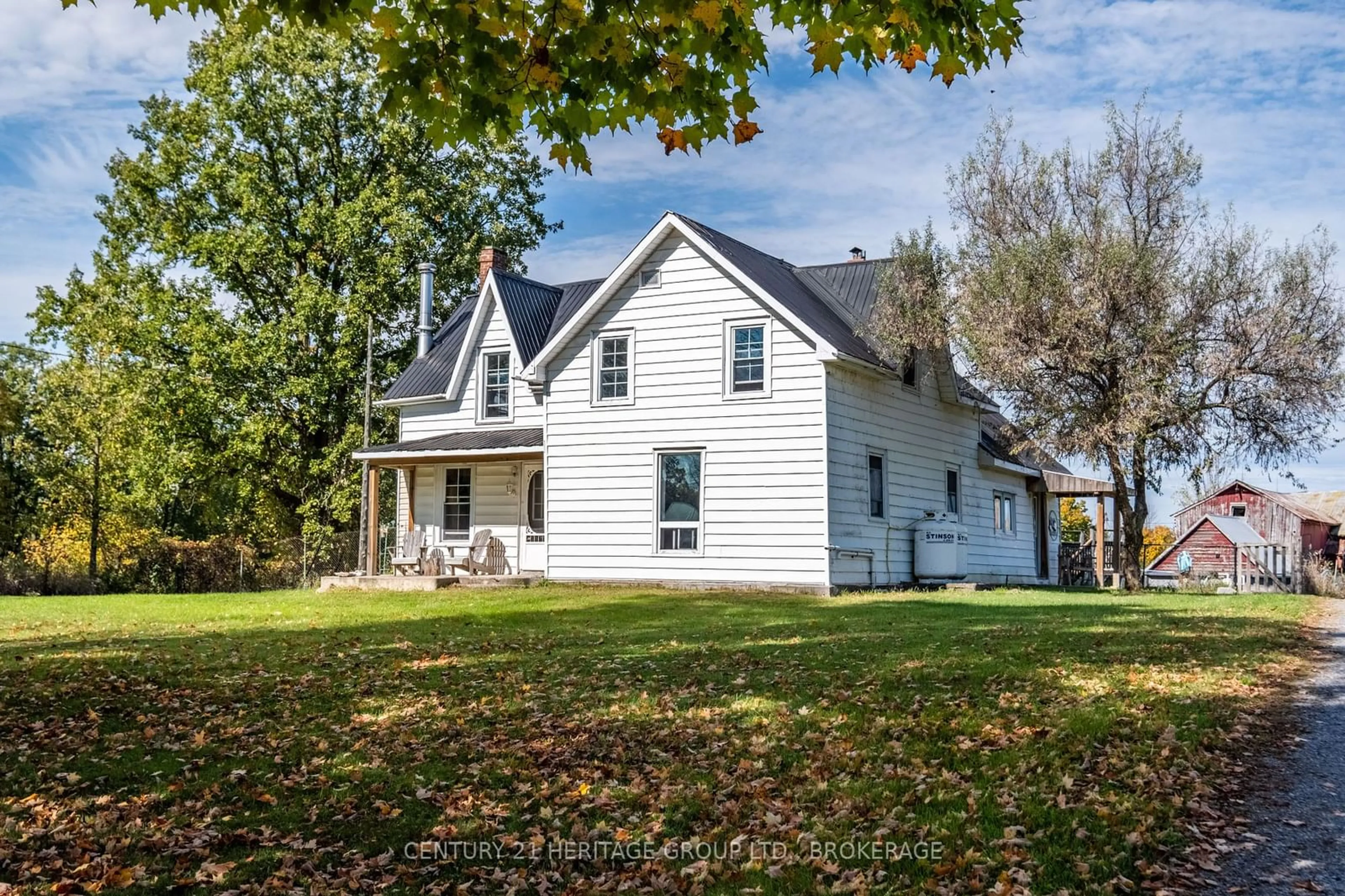 Home with vinyl exterior material for 299 Cowdy Rd, Stone Mills Ontario K0K 1Z0