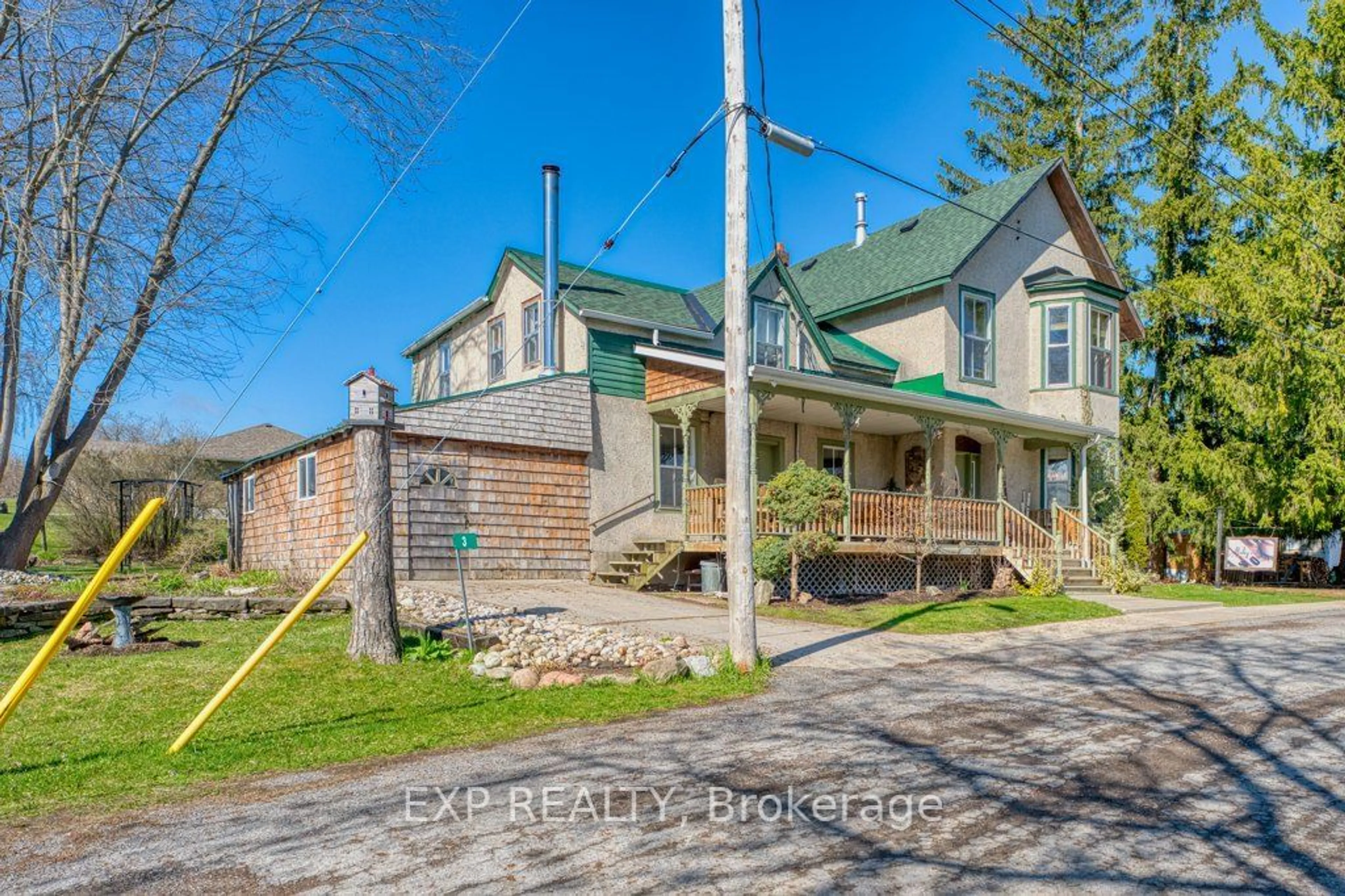 A pic from exterior of the house or condo, cottage for 3 Bond St, Stone Mills Ontario K0K 3G0