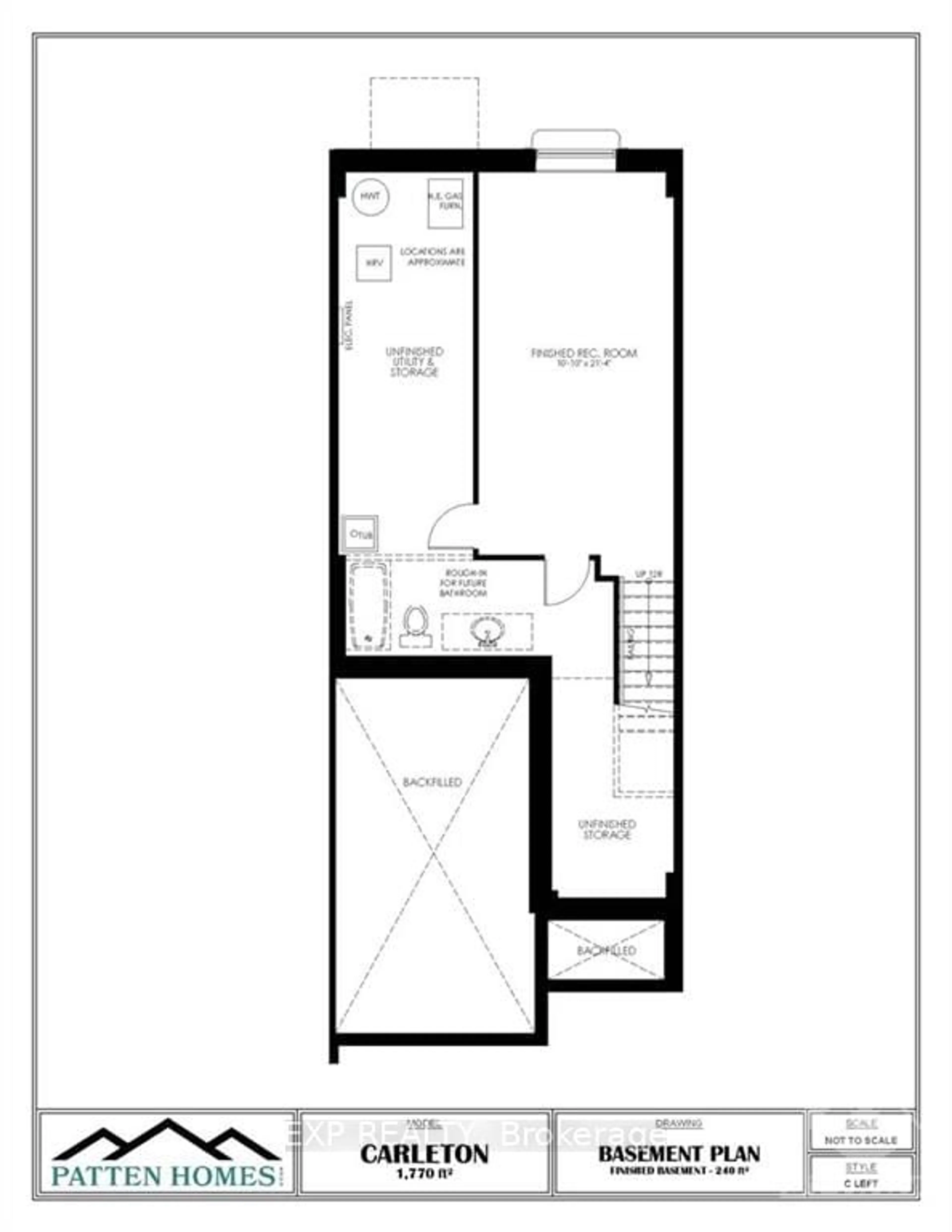 Floor plan for 185 CRAIG DUNCAN Terr, Stittsville - Munster - Richmond Ontario K2S 3C6