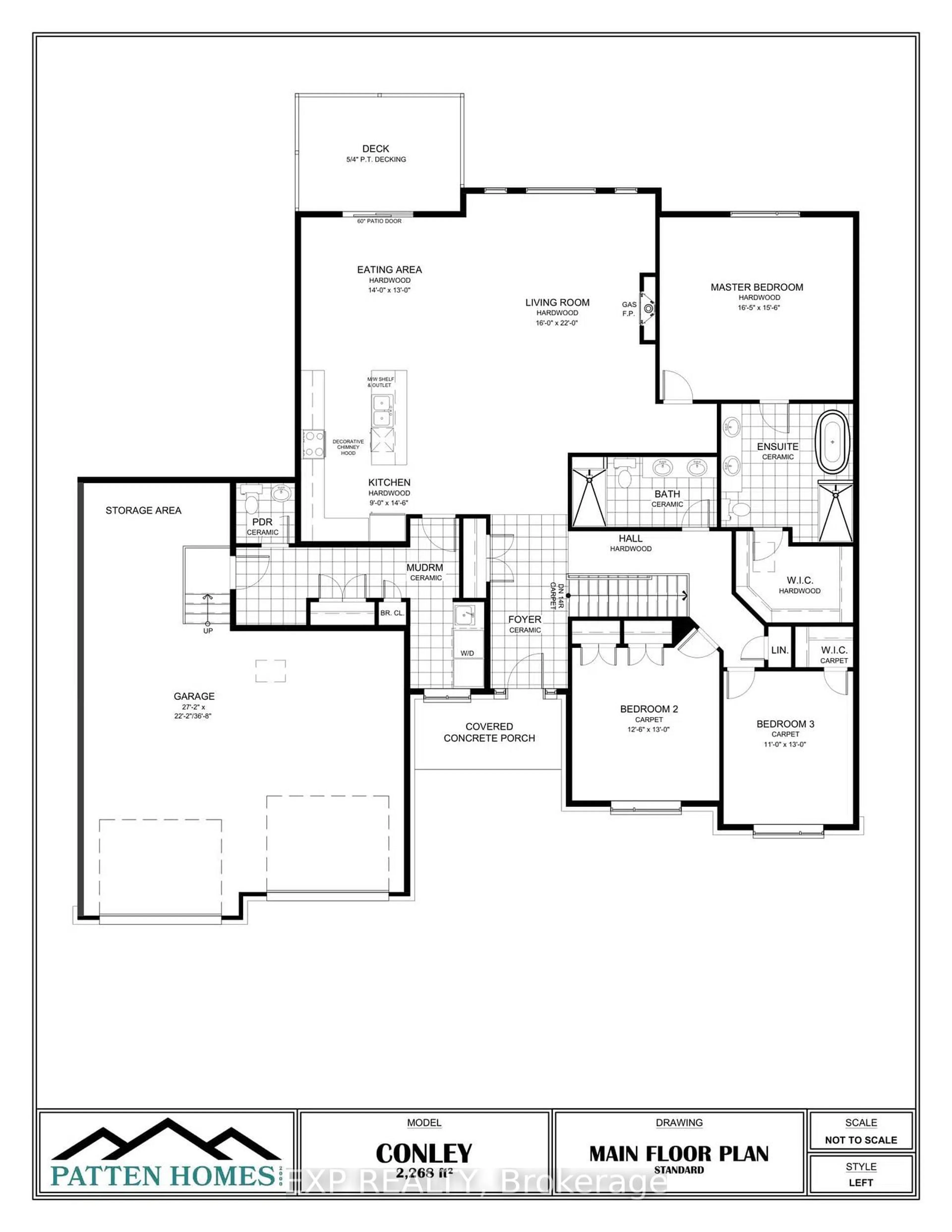 Floor plan for 885 BEBBS WILLOW Way, Carp - Huntley Ward Ontario K0A 1L0