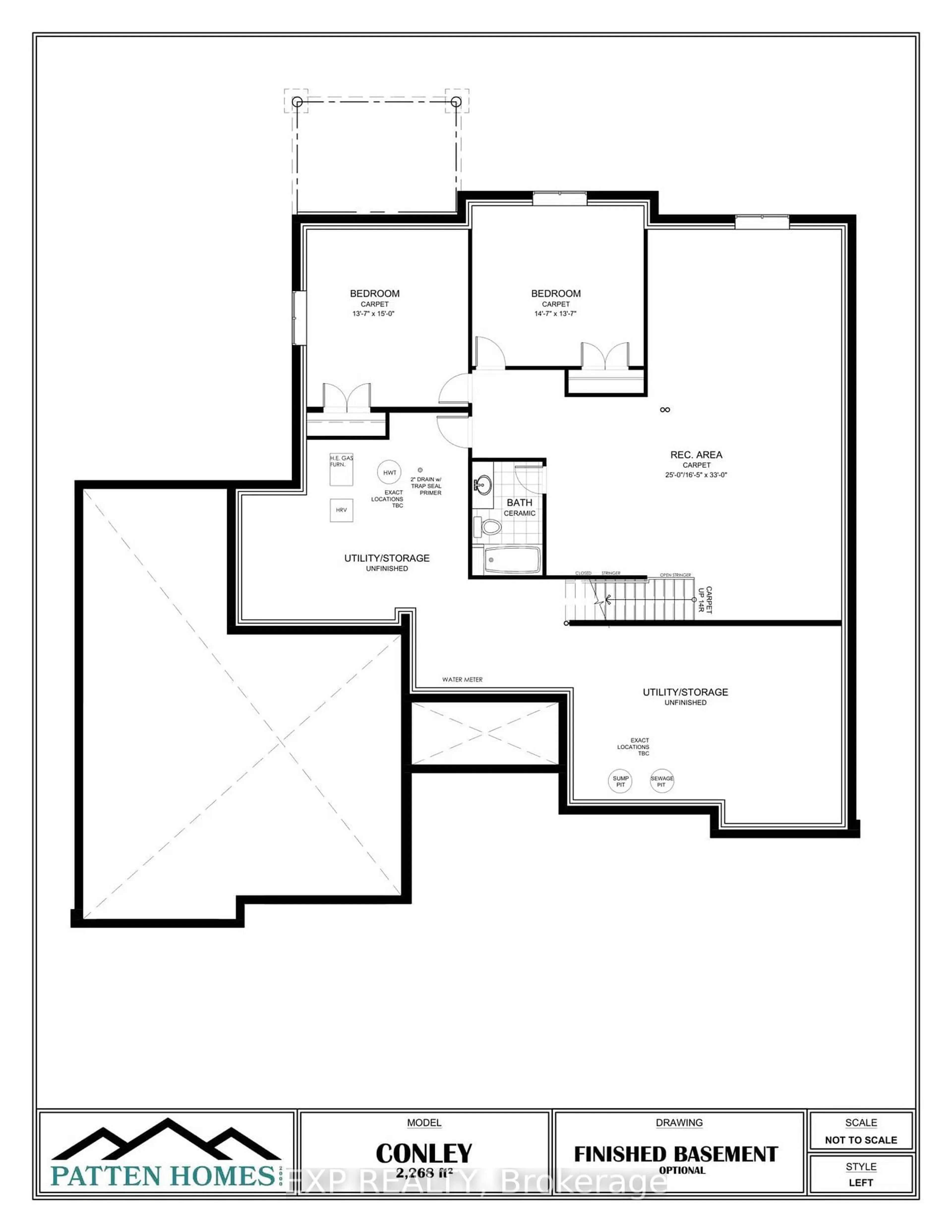 Floor plan for 885 BEBBS WILLOW Way, Carp - Huntley Ward Ontario K0A 1L0