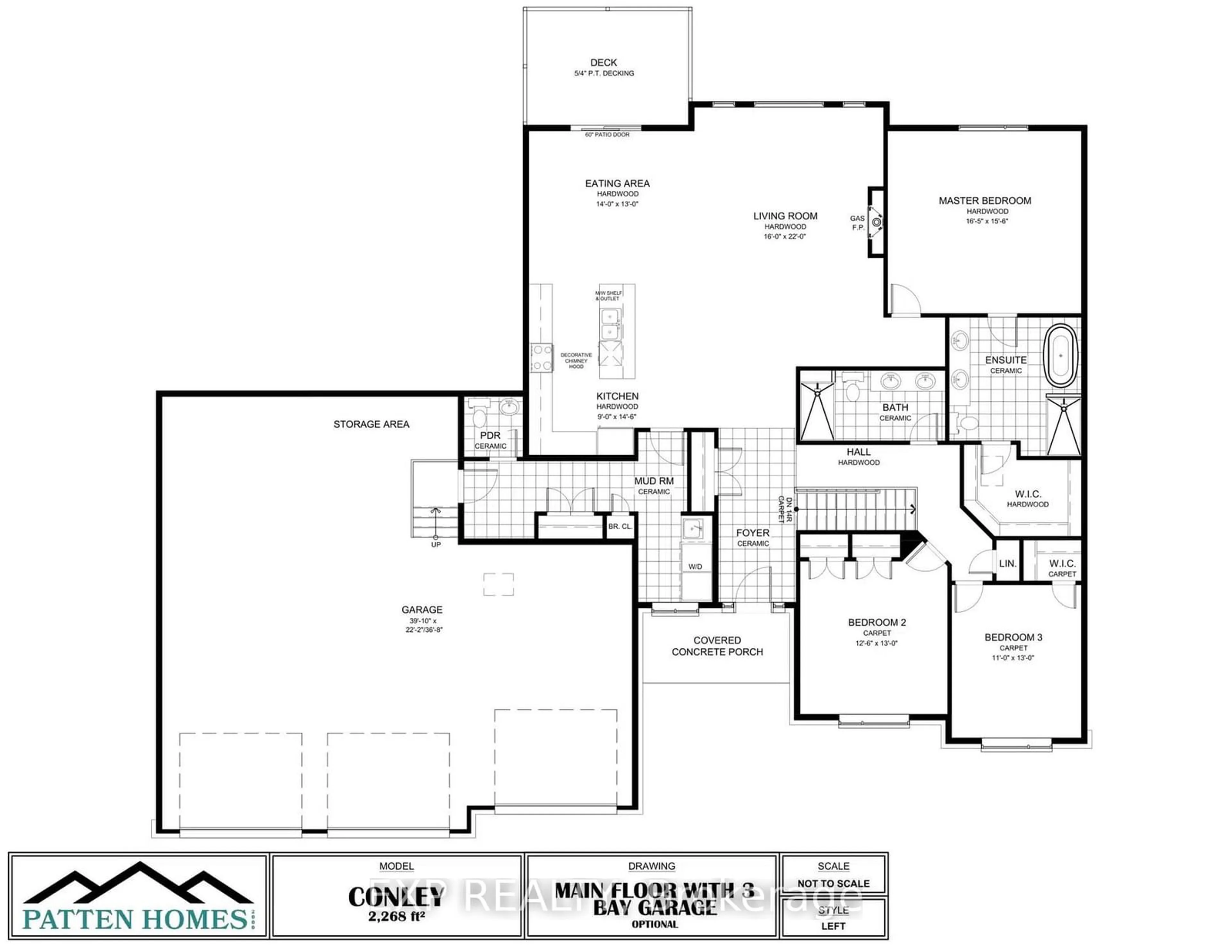 Floor plan for 885 BEBBS WILLOW Way, Carp - Huntley Ward Ontario K0A 1L0