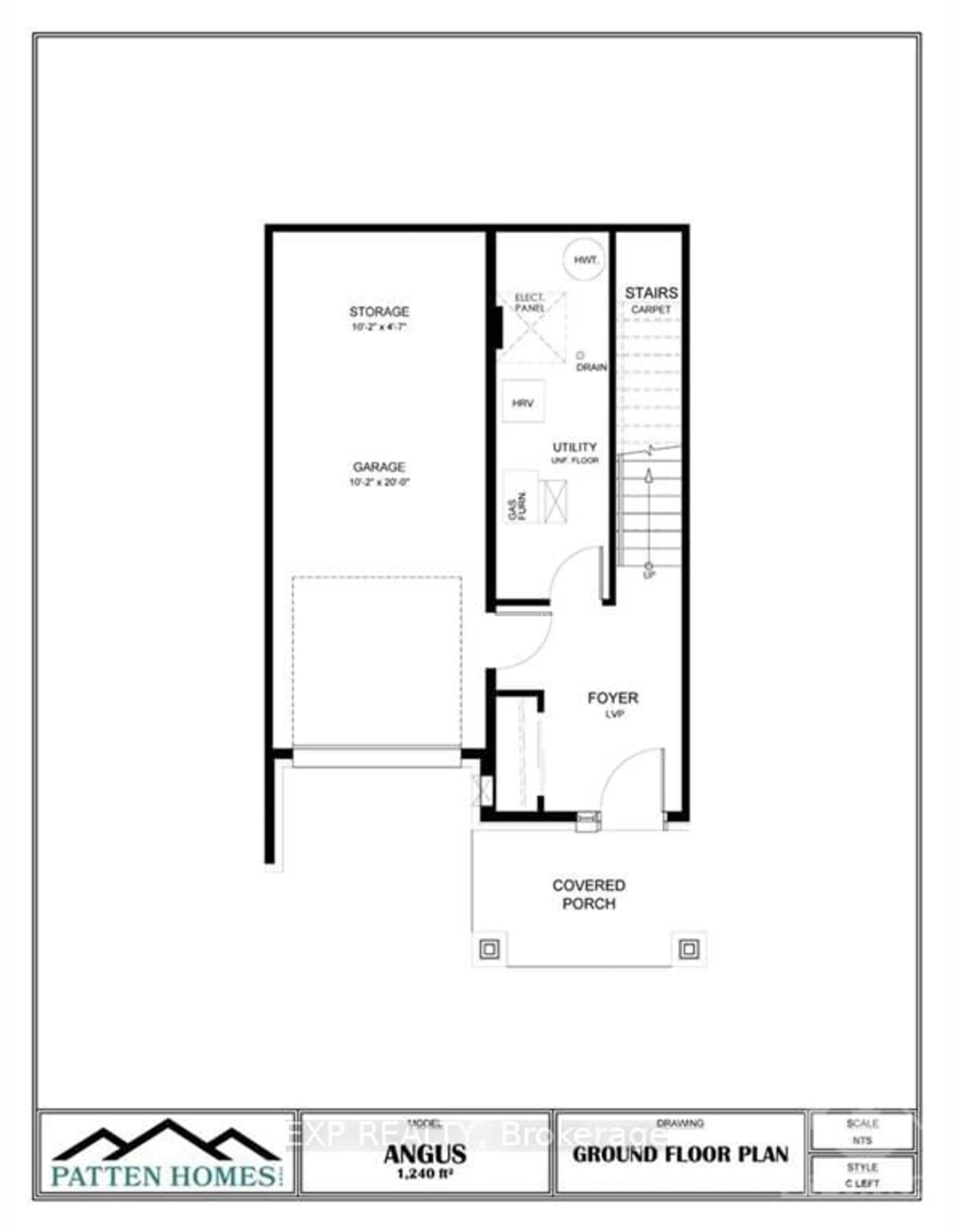 Floor plan for 1204 COPE Dr, Stittsville - Munster - Richmond Ontario K2S 3C4