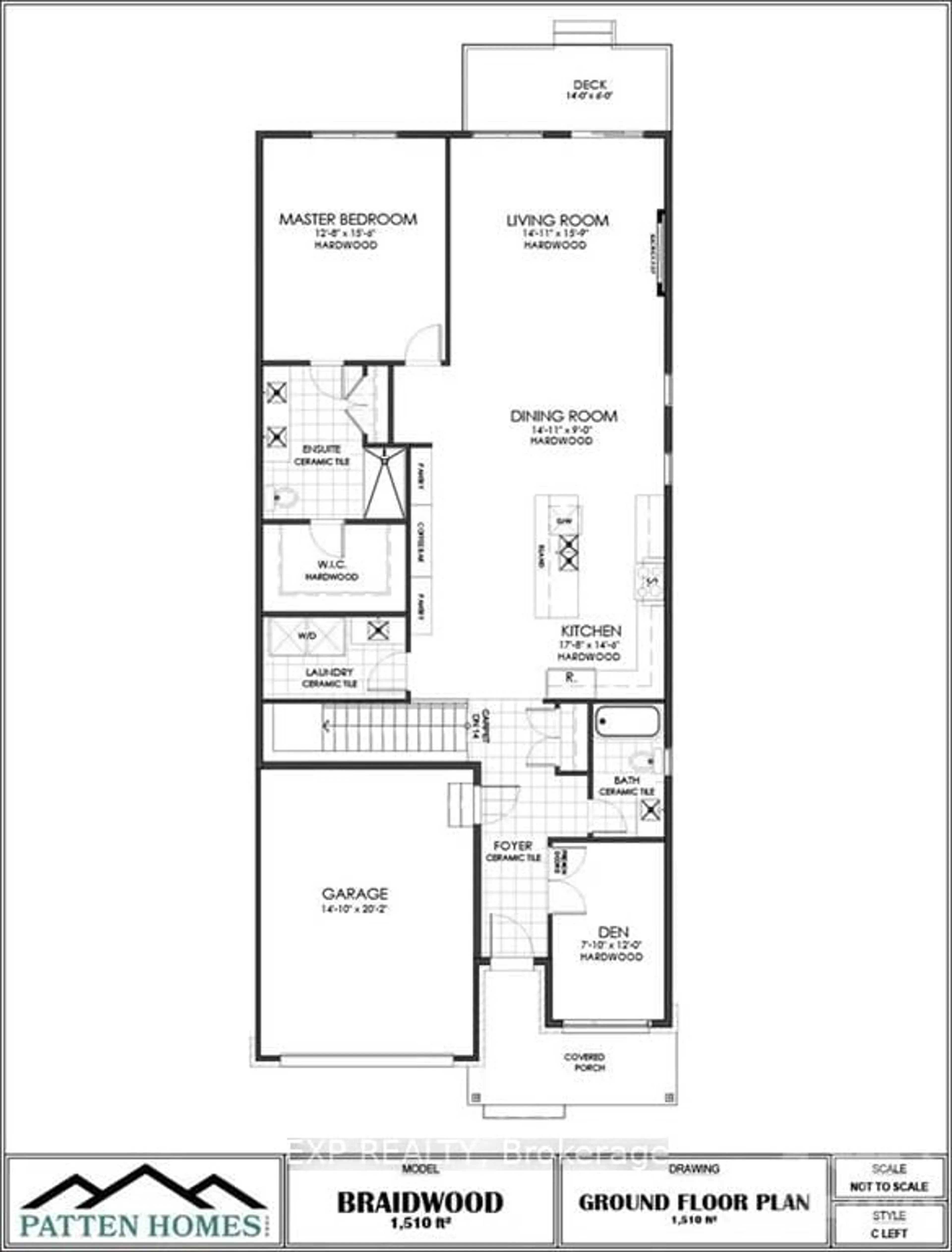 Floor plan for 731 PLOUGHMAN Pl, Stittsville - Munster - Richmond Ontario K2S 3C4