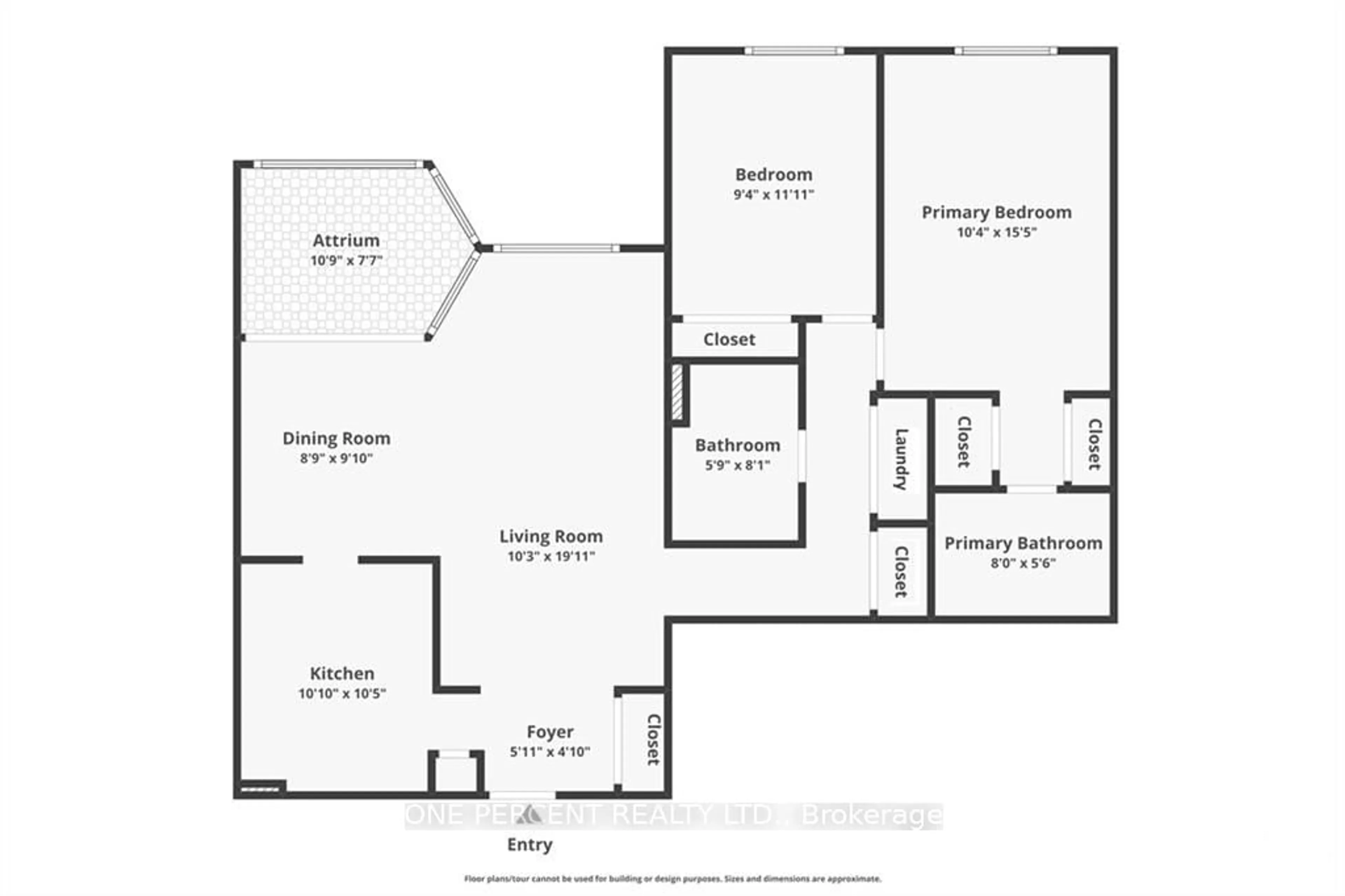 Floor plan for 2759 CAROUSEL Cres #1612, Blossom Park - Airport and Area Ontario K1T 2N5