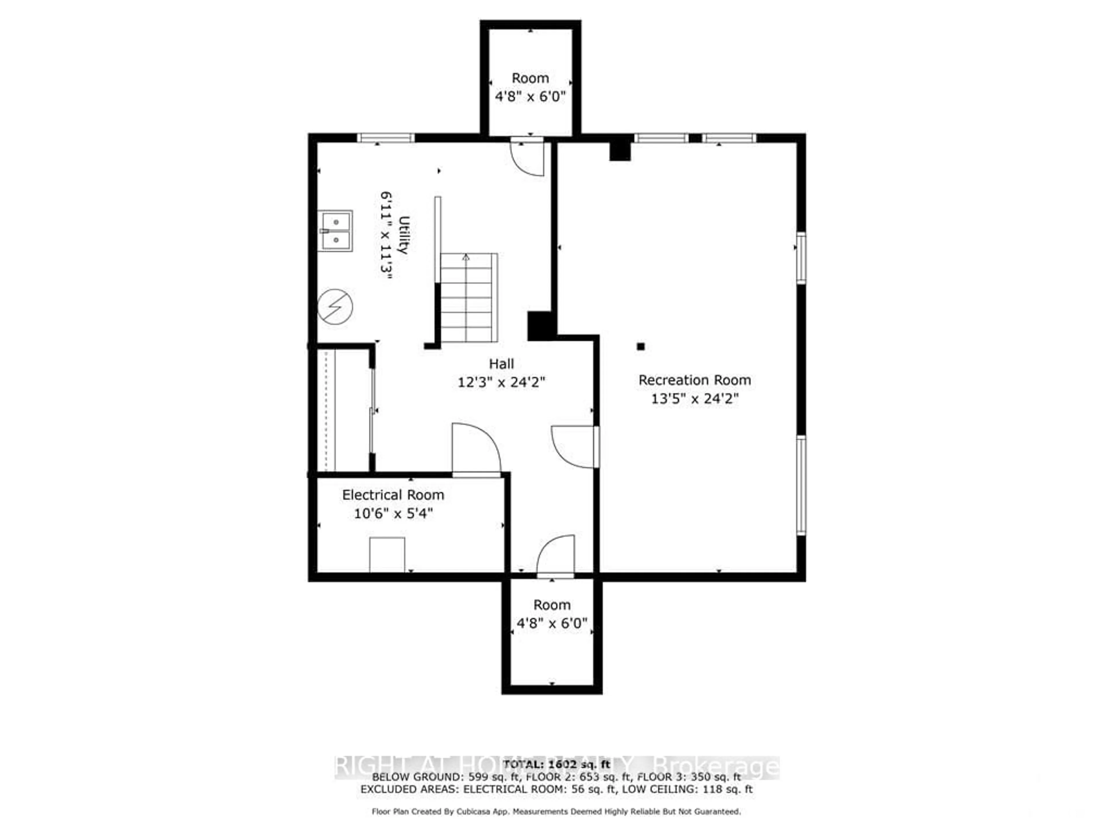 Floor plan for 548 MUTUAL St, Overbook - Castleheights and Area Ontario K1K 1C6