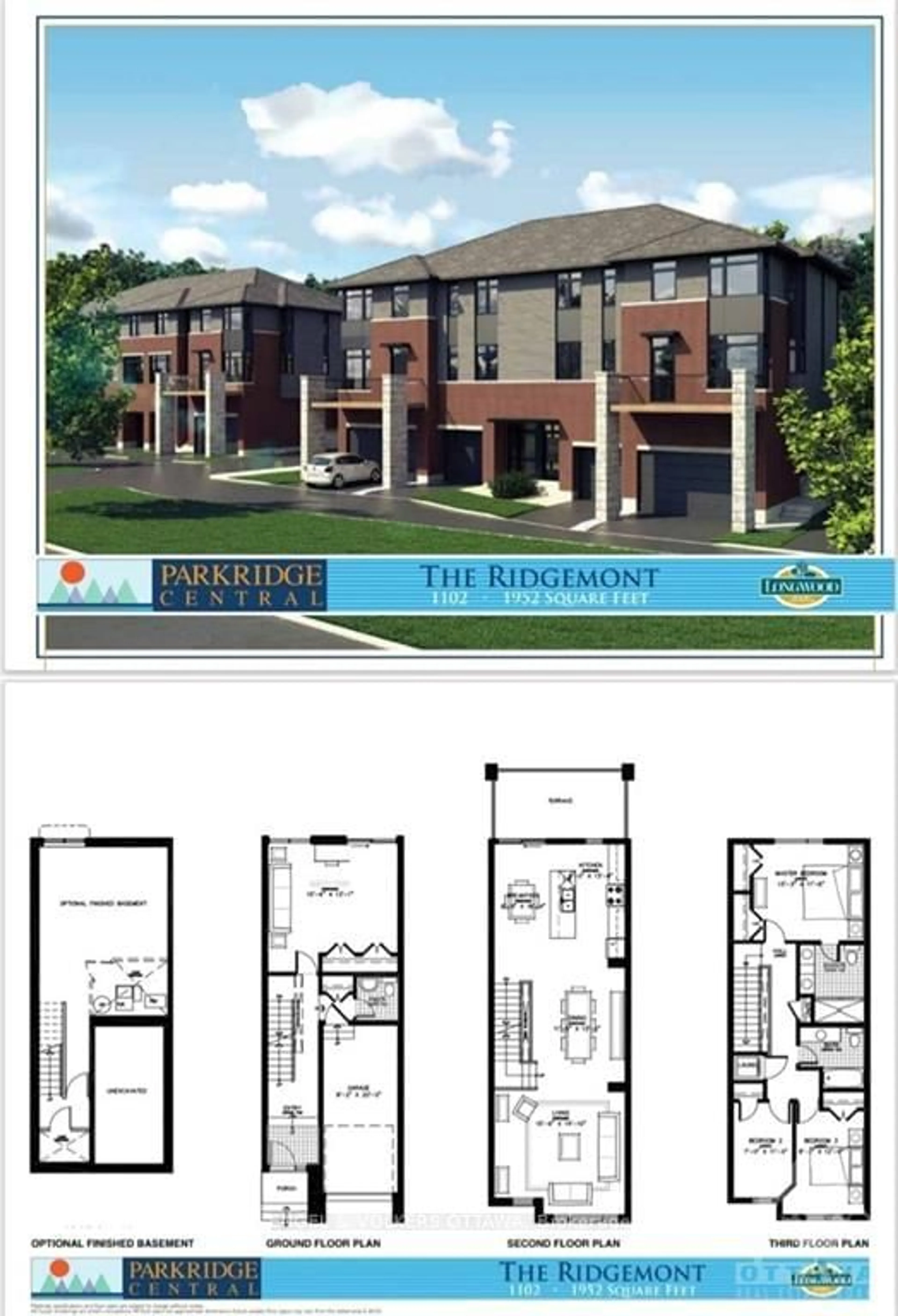 Floor plan for 572 HALO, Orleans - Convent Glen and Area Ontario K1C 0C7