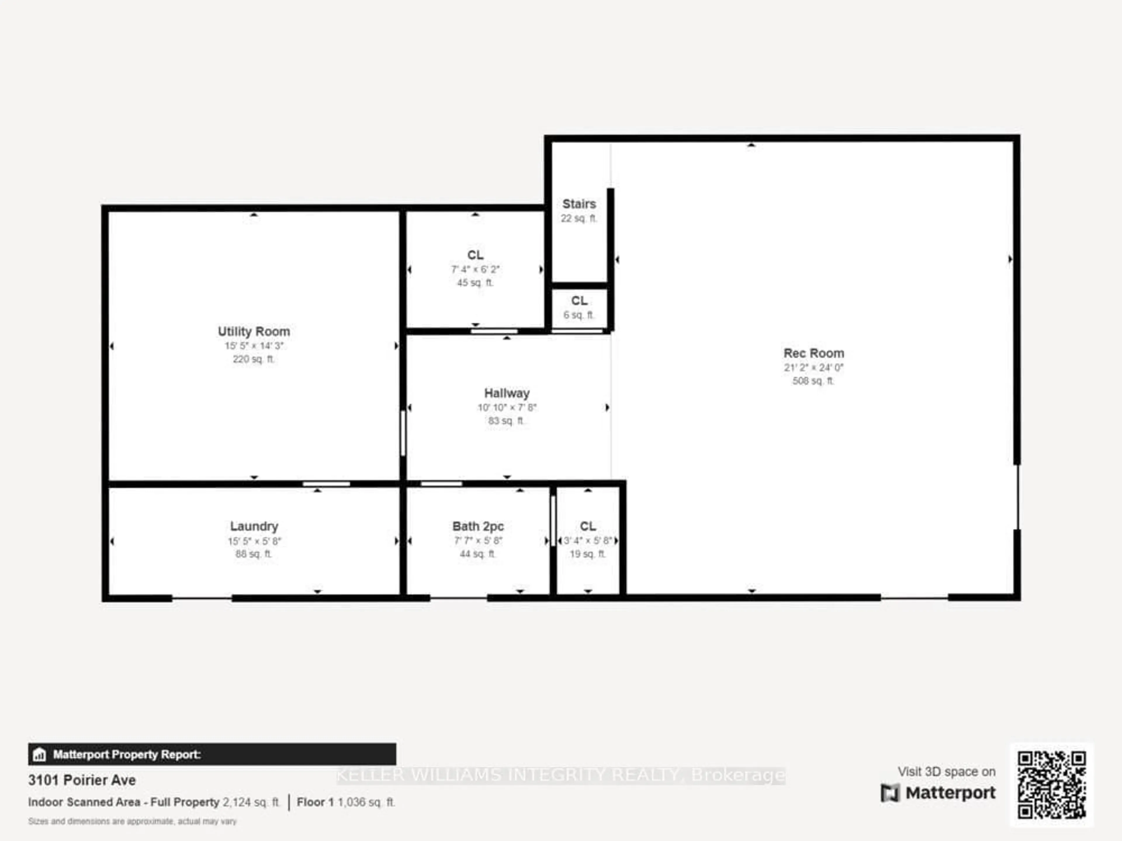 Floor plan for 3101 POIRIER Ave, Cornwall Ontario K6K 1C6