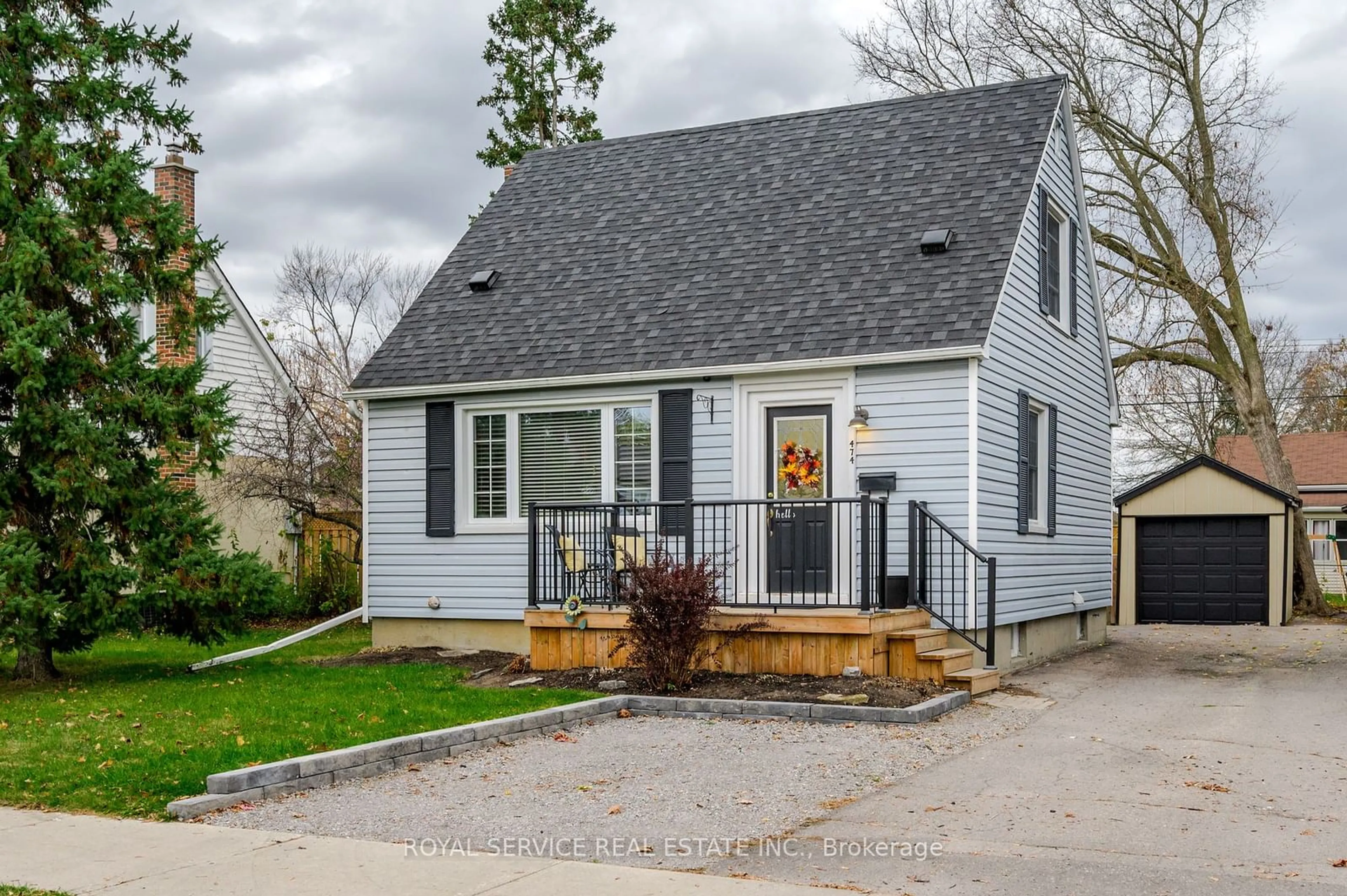 Frontside or backside of a home, cottage for 474 Hamilton St, Peterborough Ontario K9J 4B9