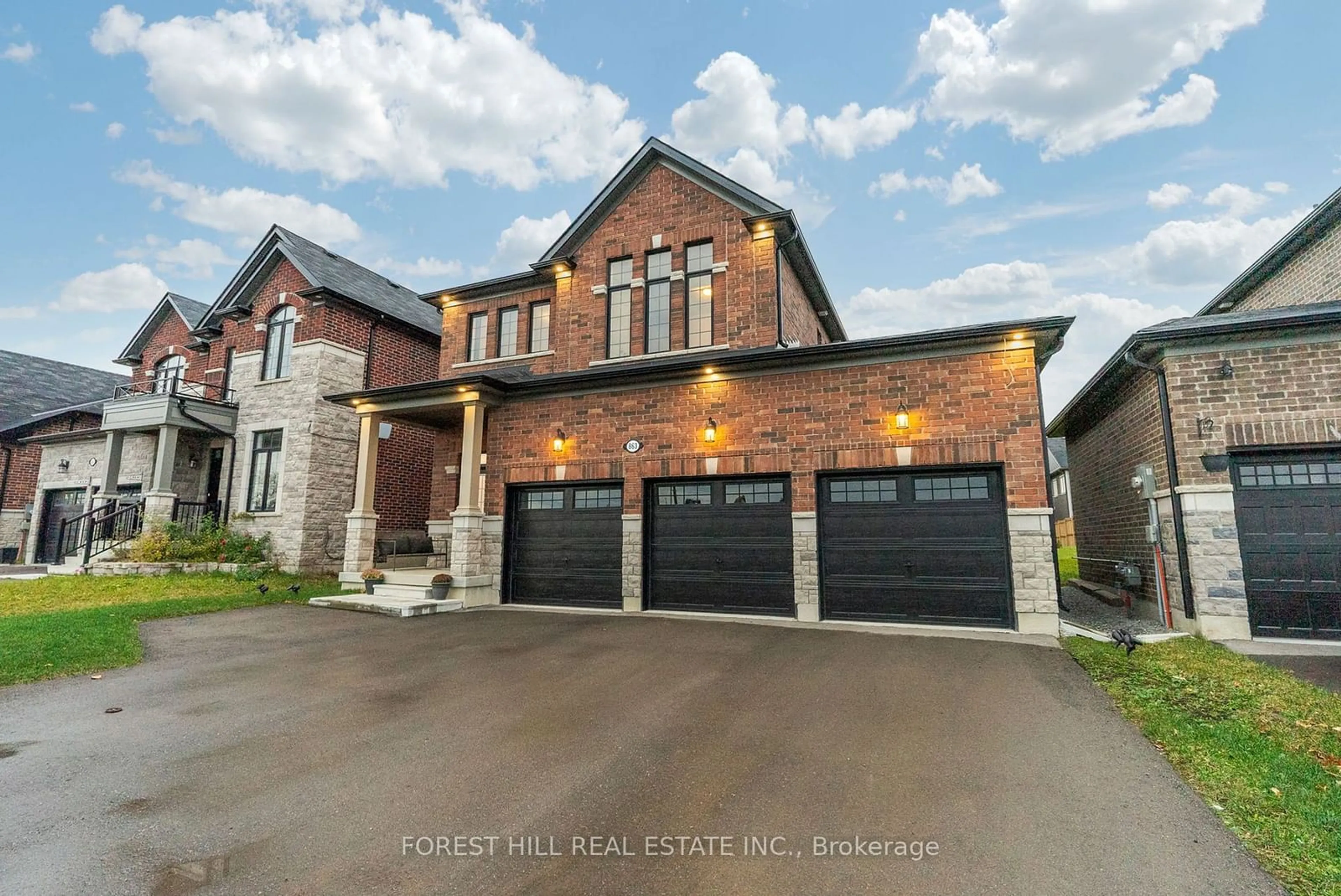 Home with brick exterior material for 863 Fallis Line, Cavan Monaghan Ontario L0A 1G0