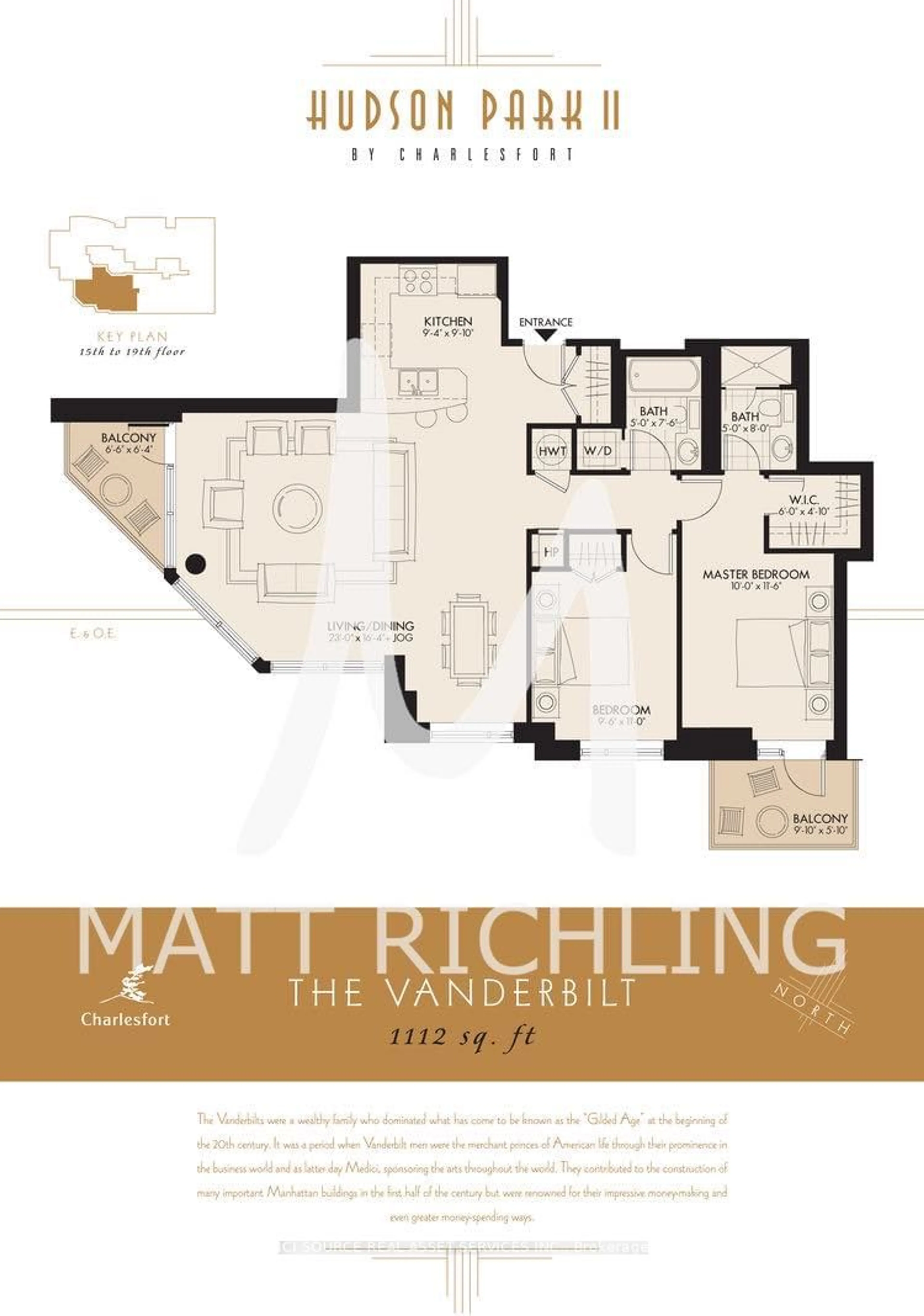 Floor plan for 235 Kent St #1805, Ottawa Centre Ontario K2P 1Z9