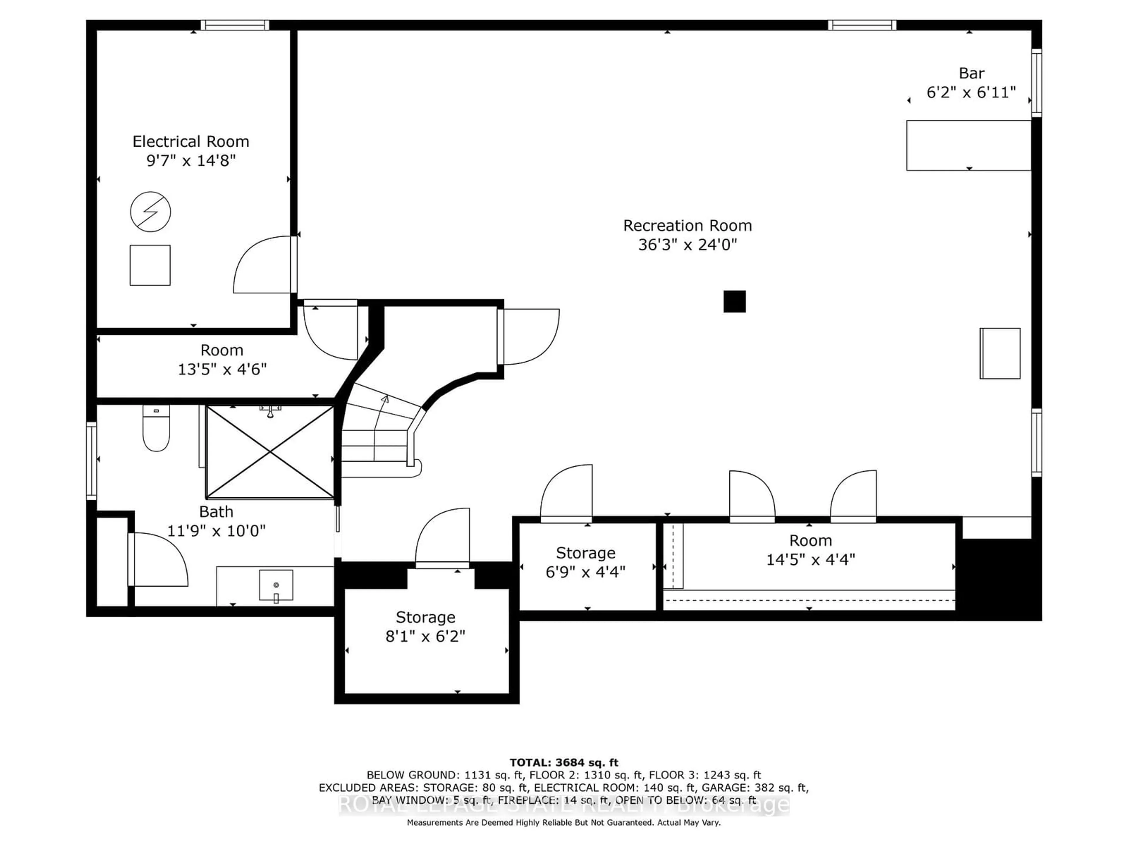 Floor plan for 636 Greenravine Dr, Hamilton Ontario L9G 3W2