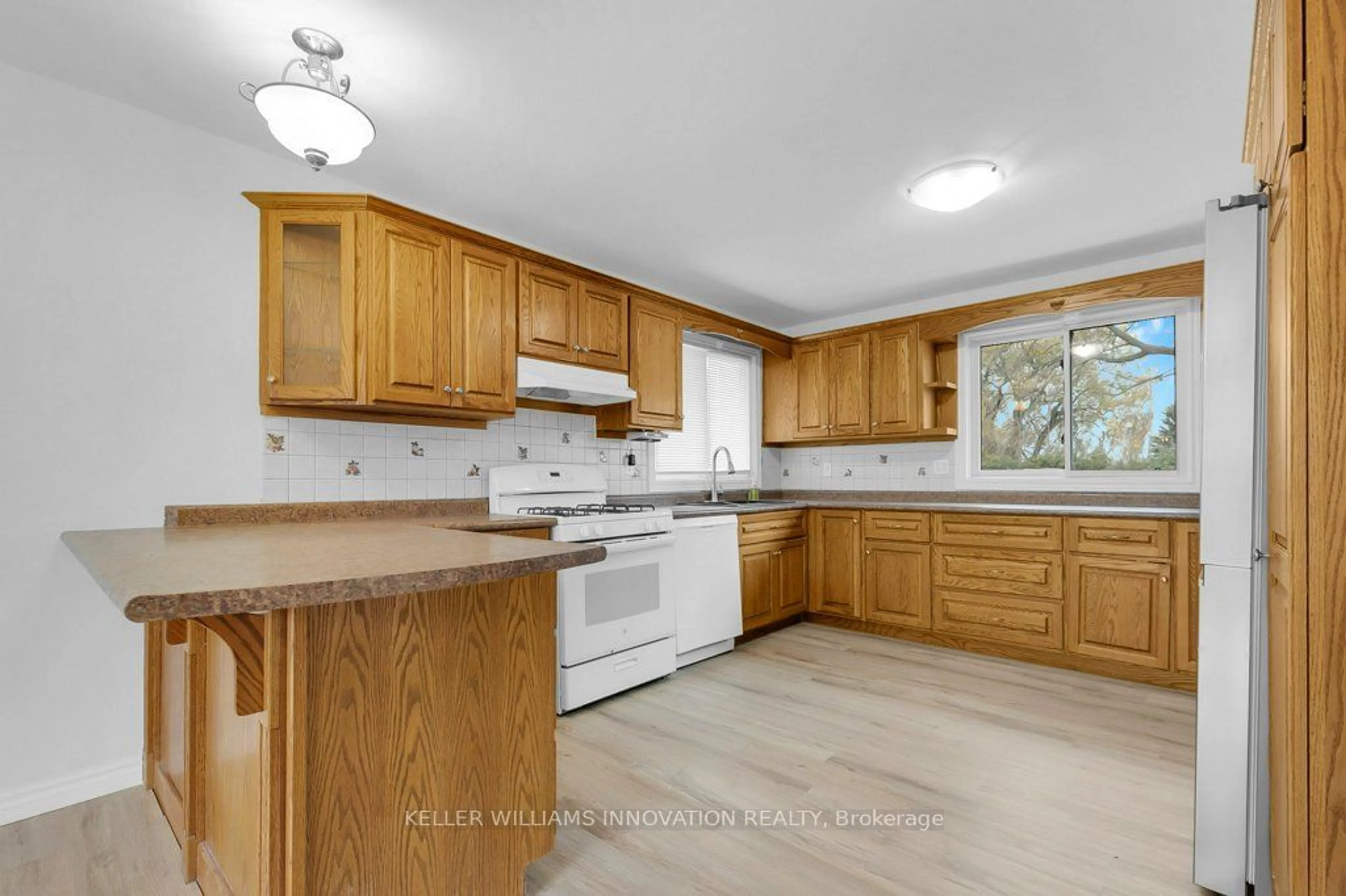 Standard kitchen, wood floors, cottage for 820 Tremaine Ave, North Perth Ontario N4W 3G9