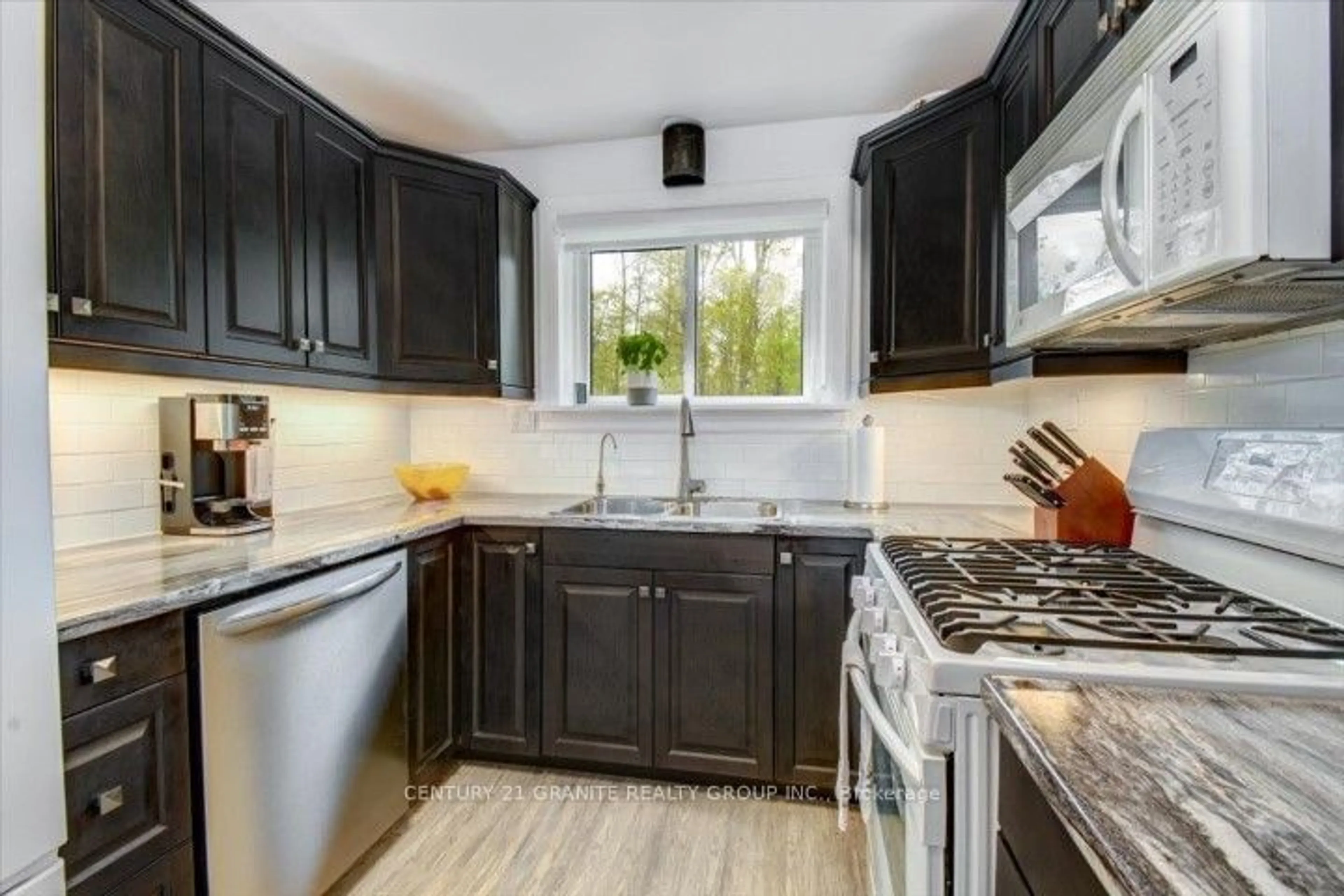 Standard kitchen, wood floors, cottage for 1115A Steenburg Lake North Rd, Limerick Ontario K0L 1W0