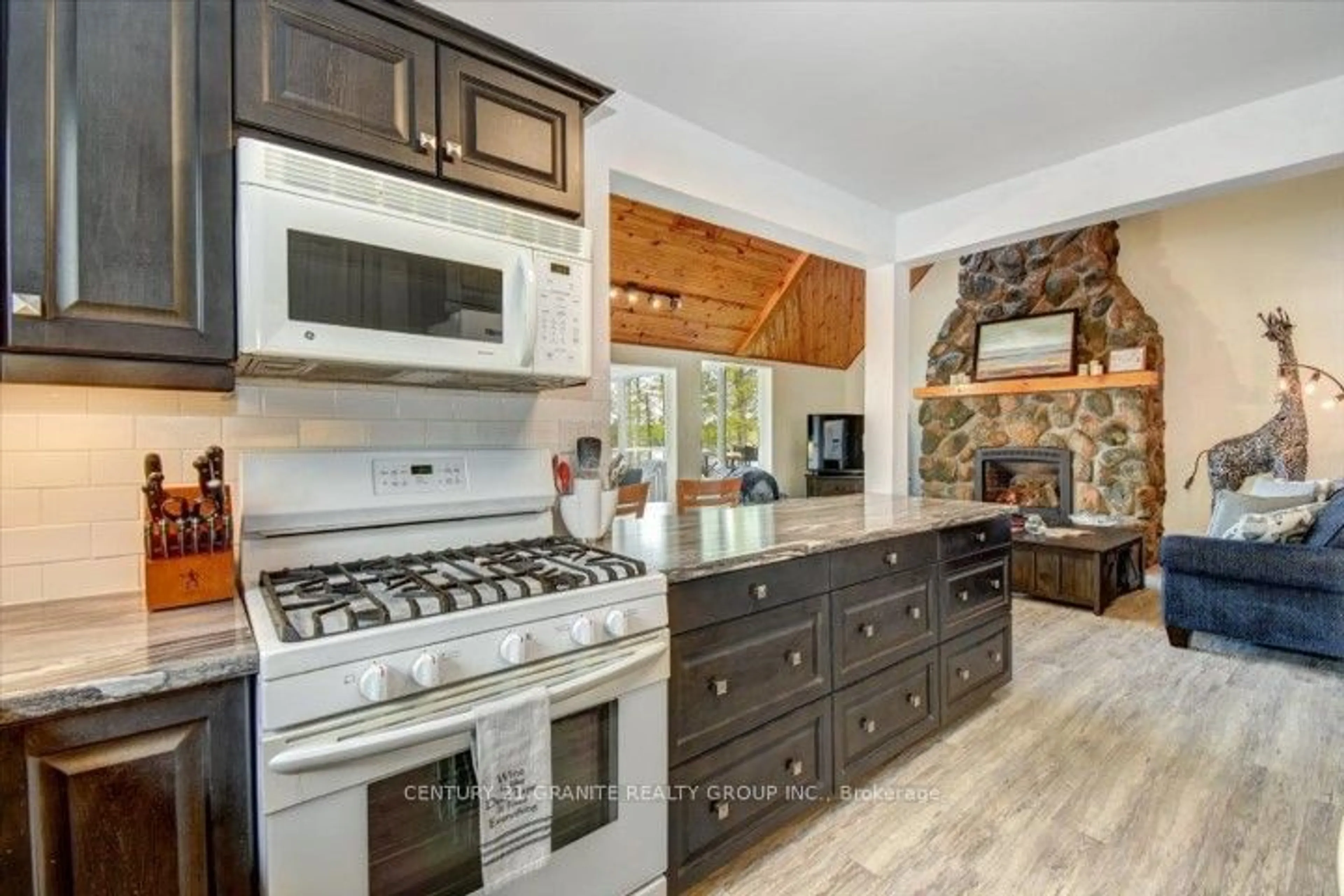 Open concept kitchen for 1115A Steenburg Lake North Rd, Limerick Ontario K0L 1W0