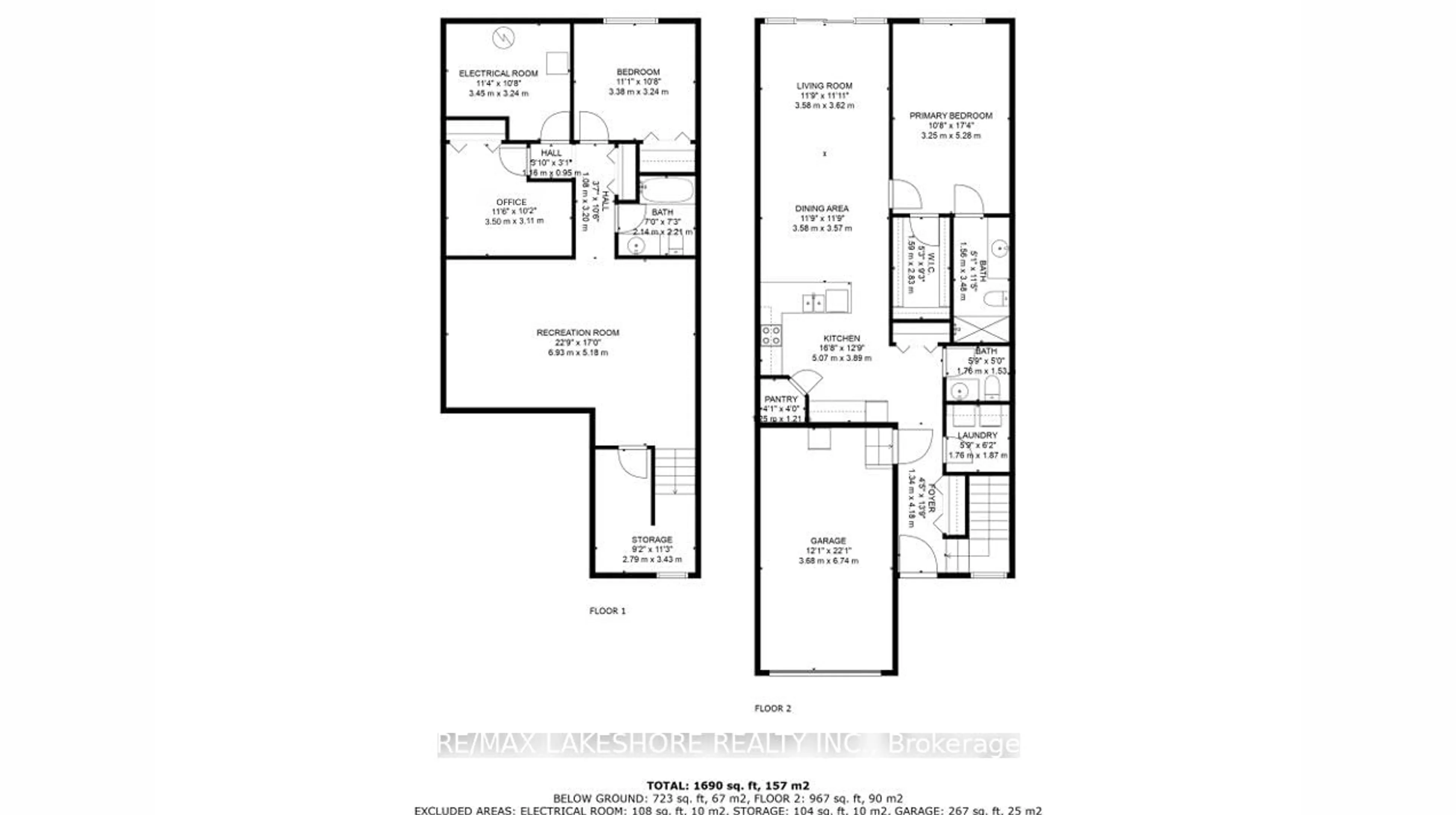 Floor plan for 93 Aspen Dr, Quinte West Ontario K8V 0E2