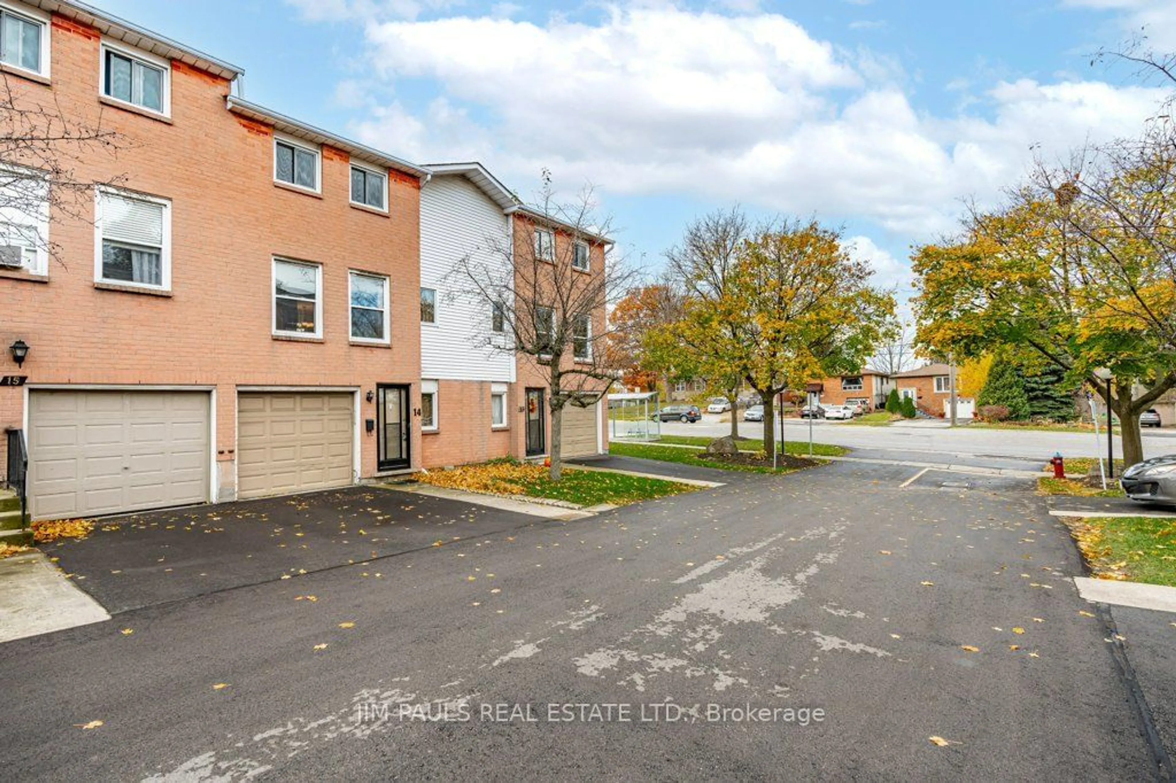 A pic from exterior of the house or condo, the street view for 1255 Upper Gage Ave #14, Hamilton Ontario L8W 3C7