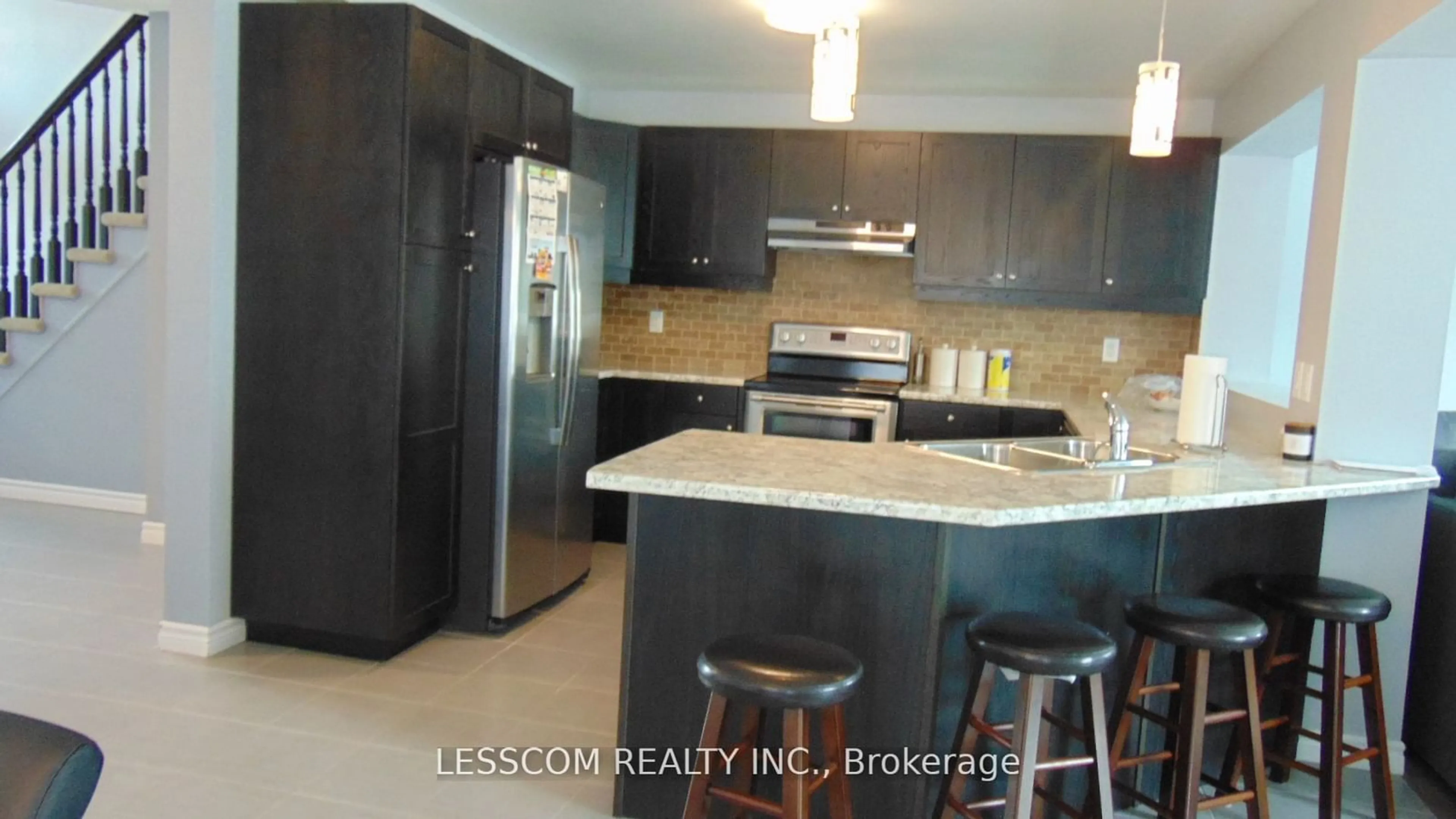 Open concept kitchen for 1815 Brown Dr, London Ontario N6G 5B4