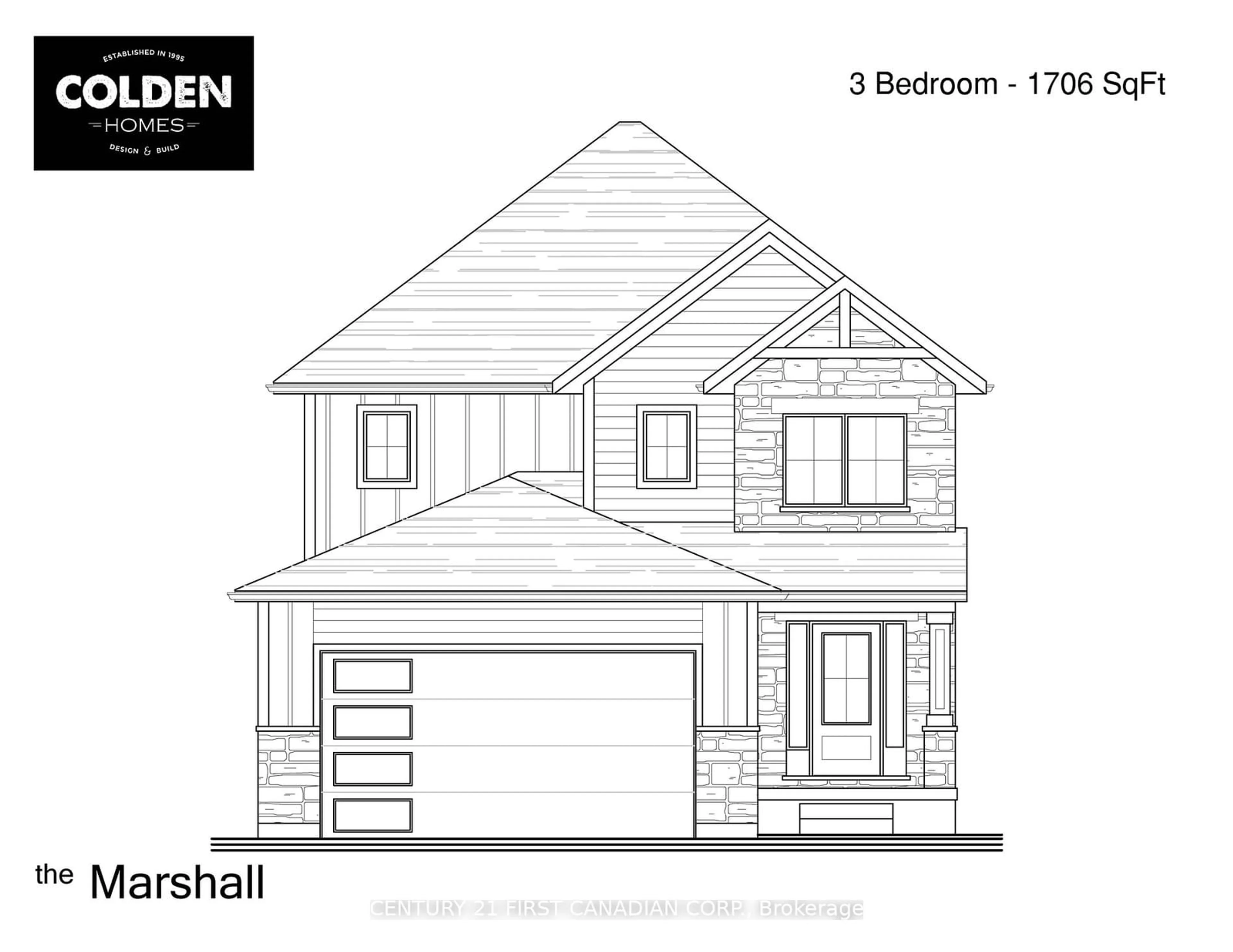 Frontside or backside of a home, mountain for 38 Postma Cres, North Middlesex Ontario N0M 1A0