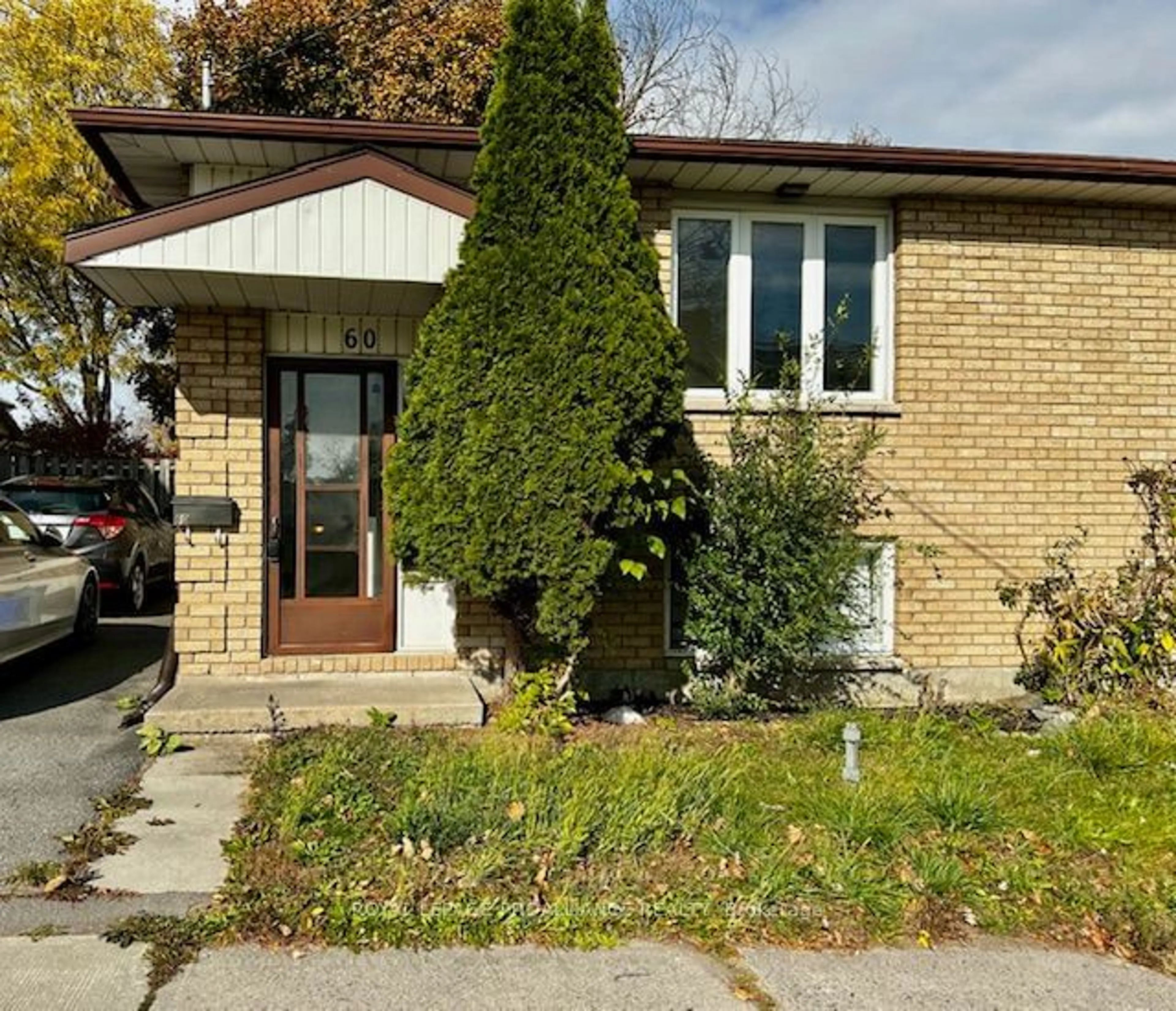 Frontside or backside of a home, the street view for 60 Catharine St, Belleville Ontario K8P 1L7