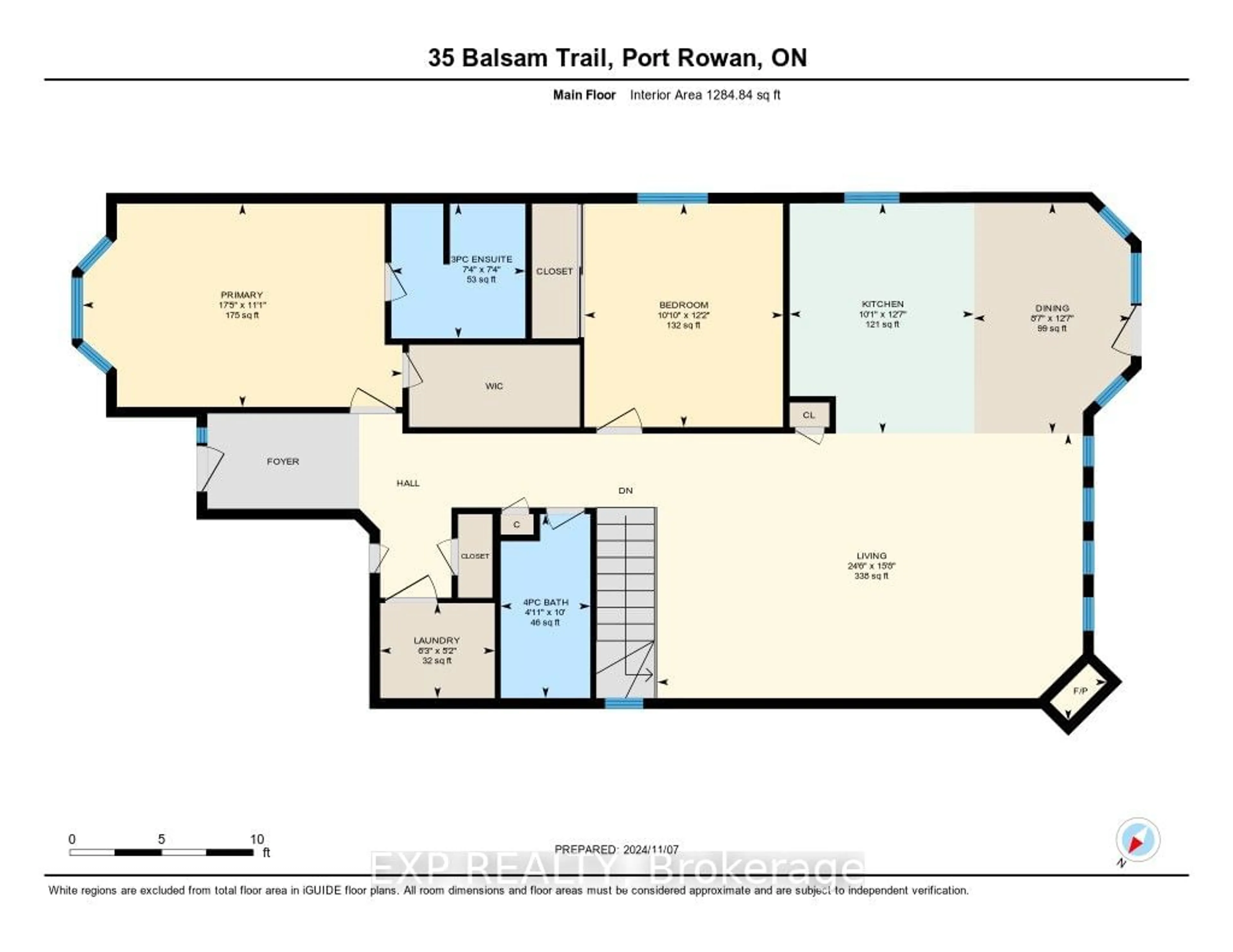 Floor plan for 35 Balsam Tr, Norfolk Ontario N0E 1M0