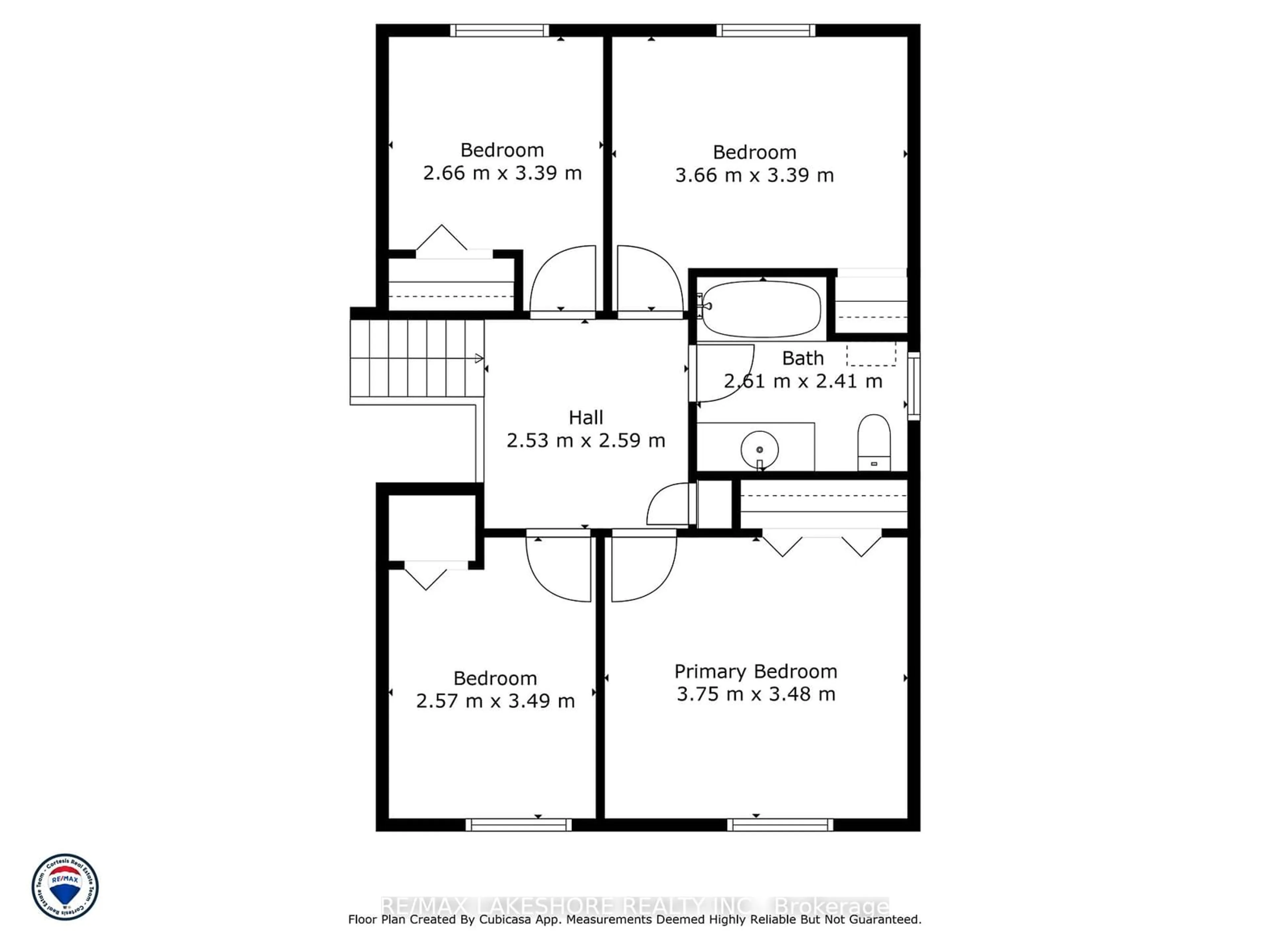 Floor plan for 40 Glen Watford Rd, Cobourg Ontario K9A 4S5