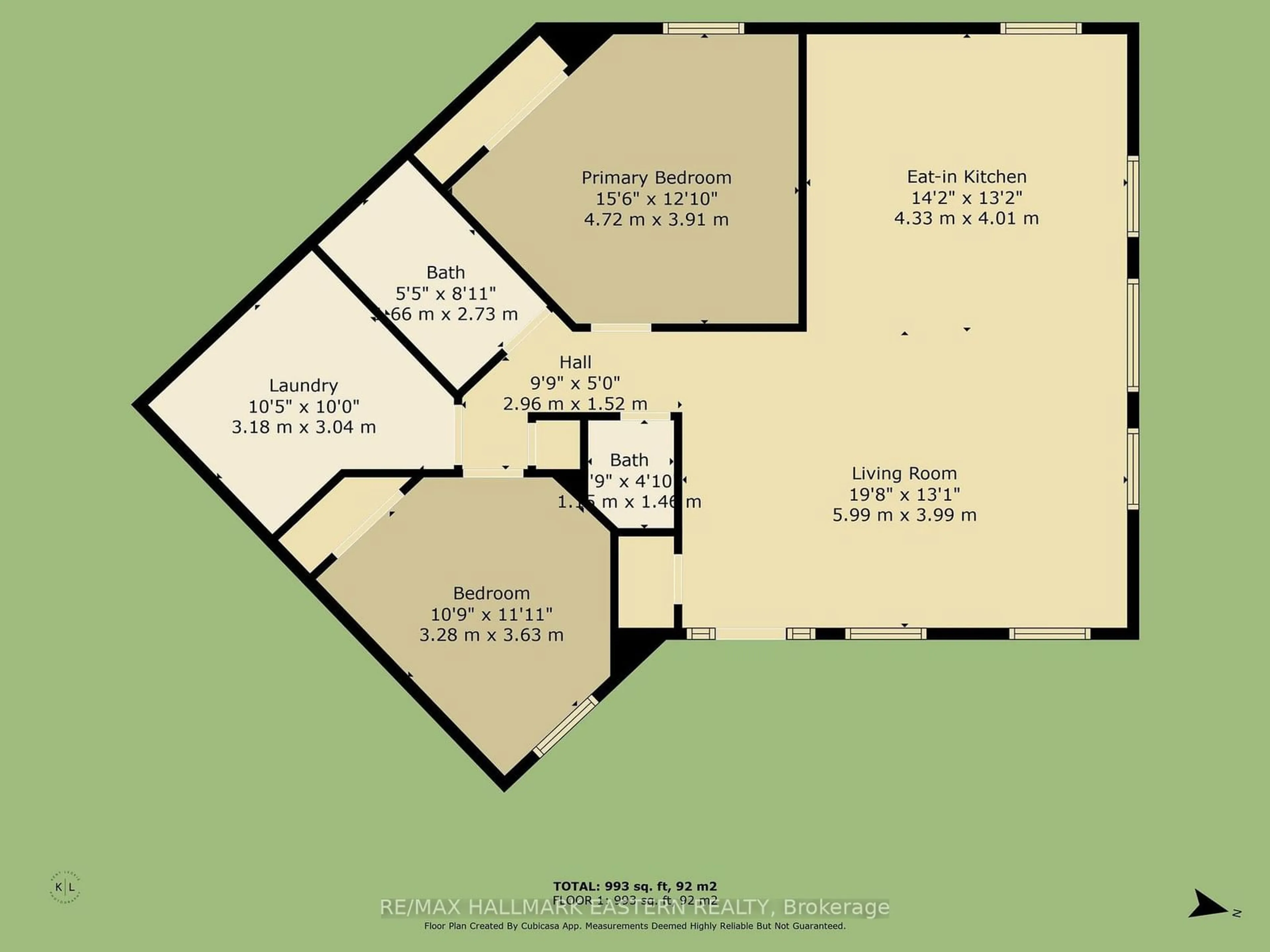 Floor plan for 300 Croft St #2904, Port Hope Ontario L1A 4K8