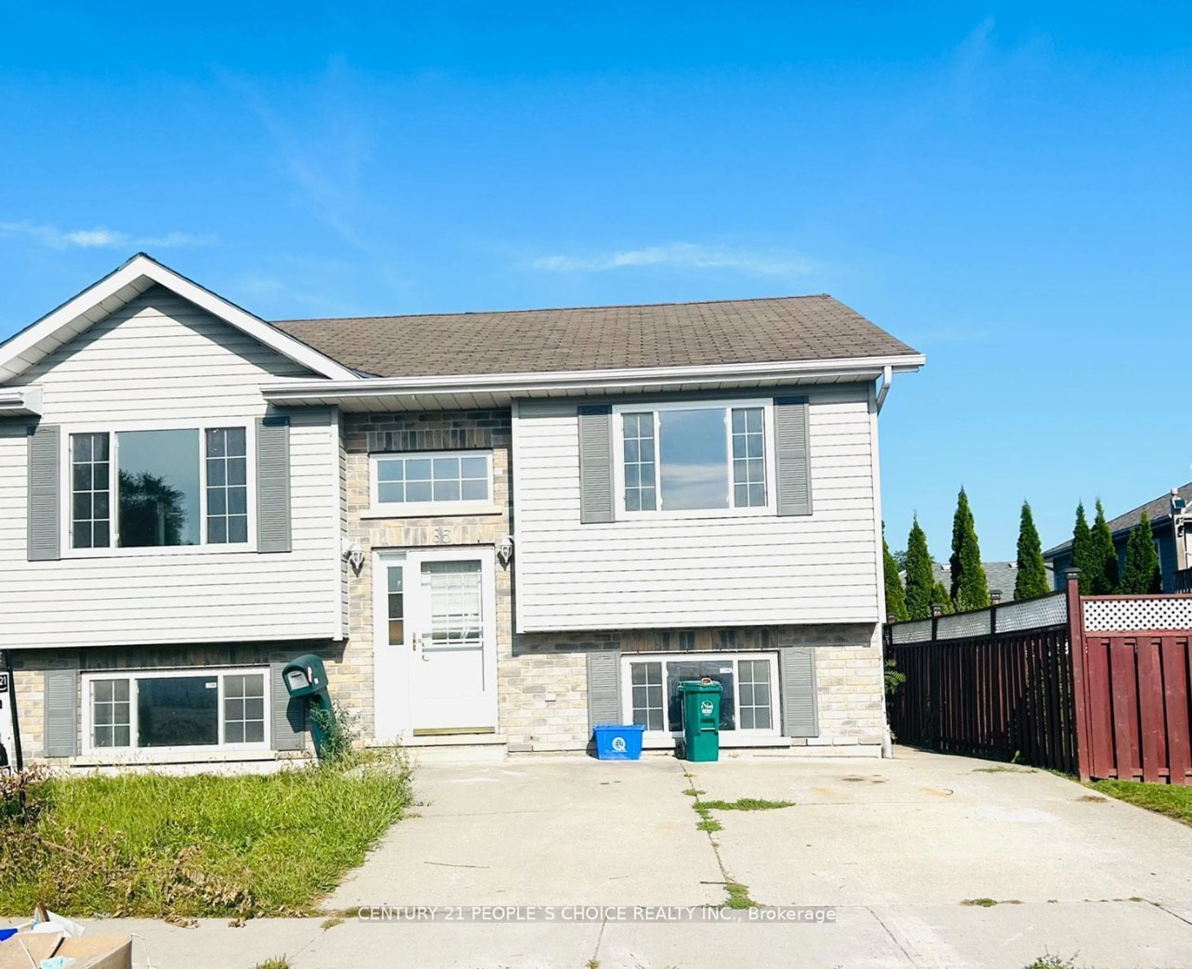 Frontside or backside of a home, the street view for 85 Stanley St, Belleville Ontario K8N 3Z9