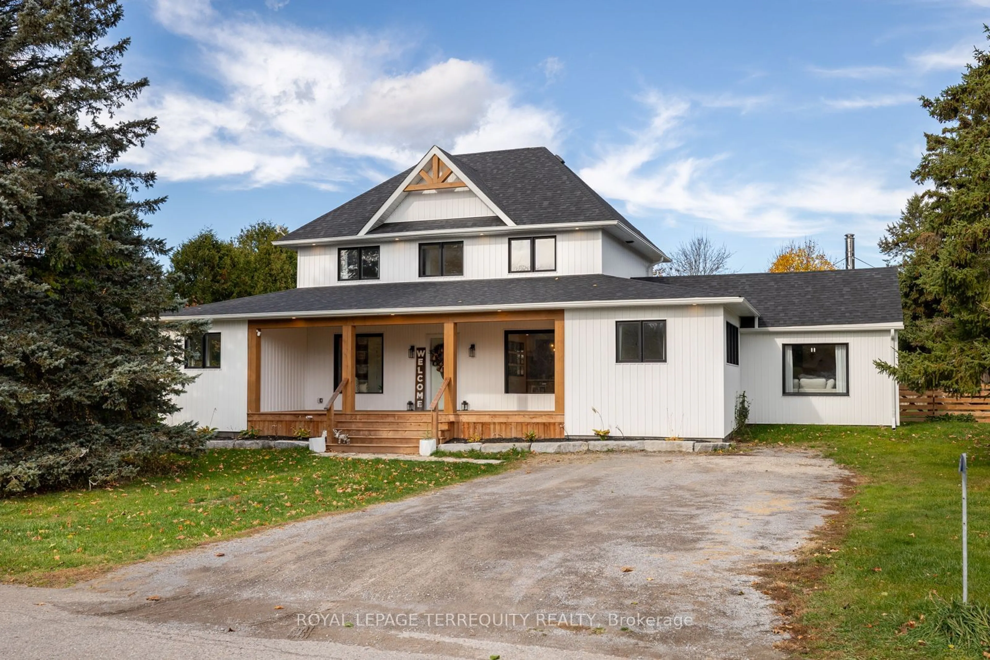 Frontside or backside of a home, cottage for 3455 Albert's Ally, Hamilton Township Ontario K9A 4J7