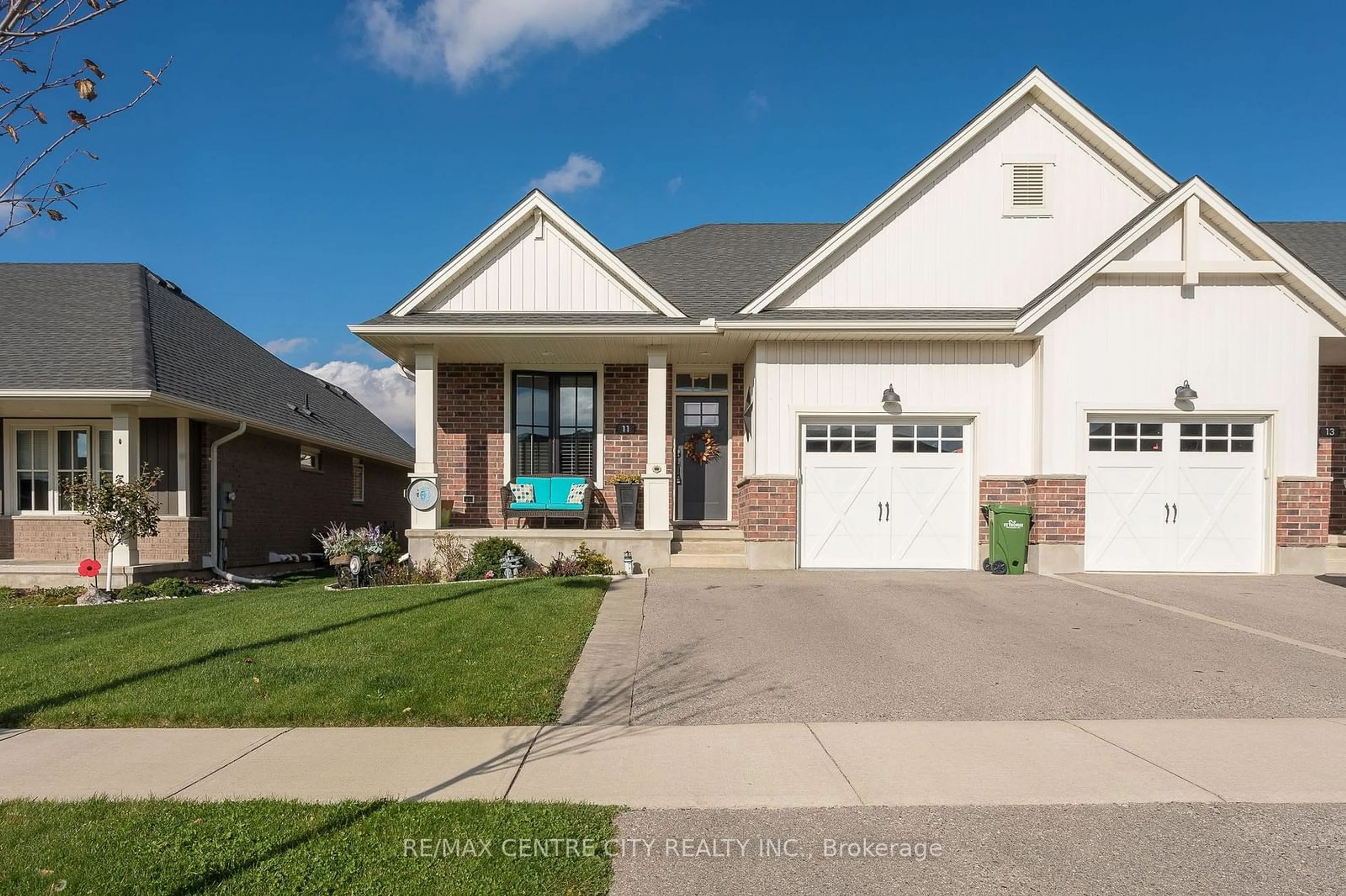 Frontside or backside of a home, the street view for 11 Cortland Terr, St. Thomas Ontario N5R 0J6