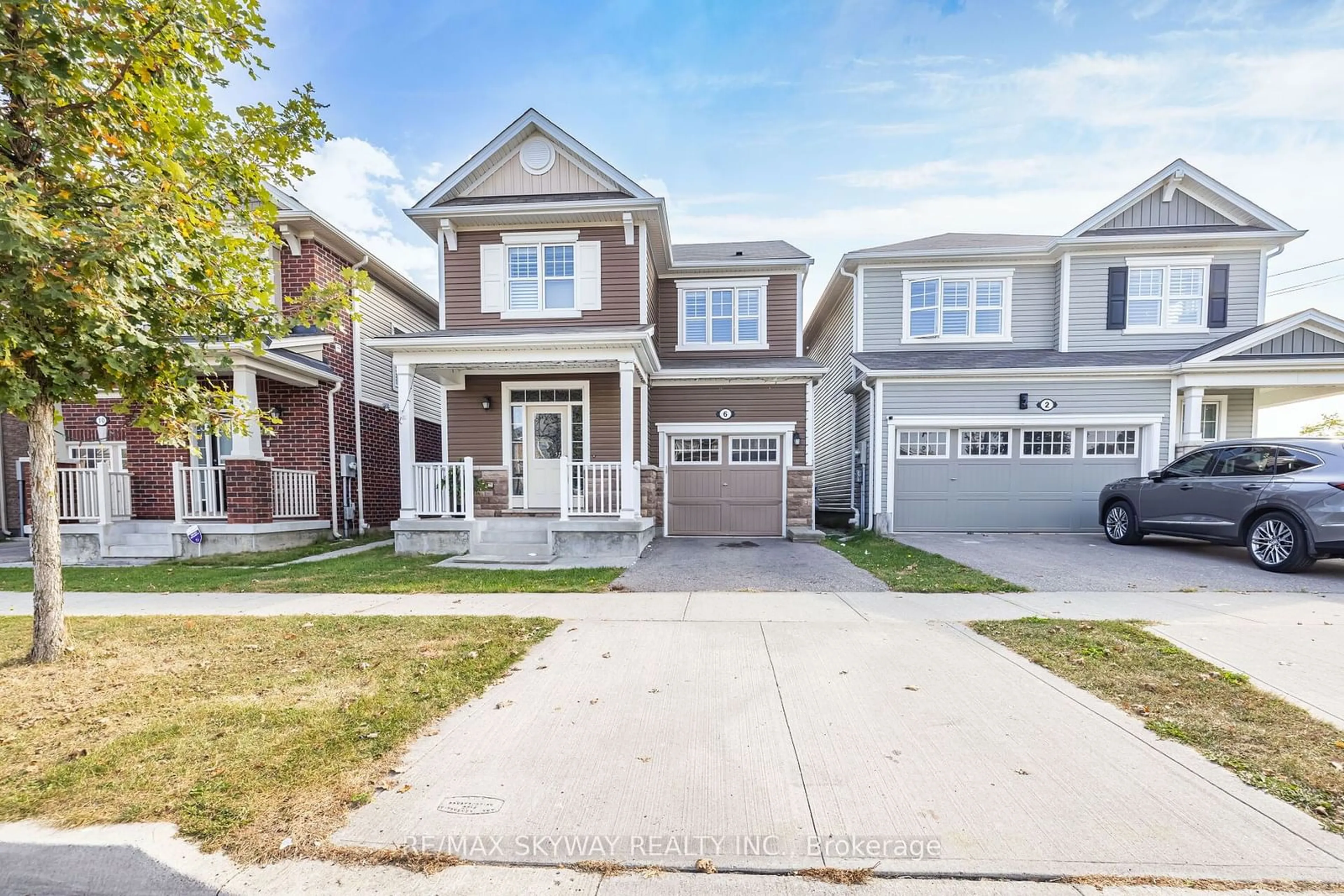 Frontside or backside of a home, the street view for 6 West Oak Tr, Kitchener Ontario N2R 0L1