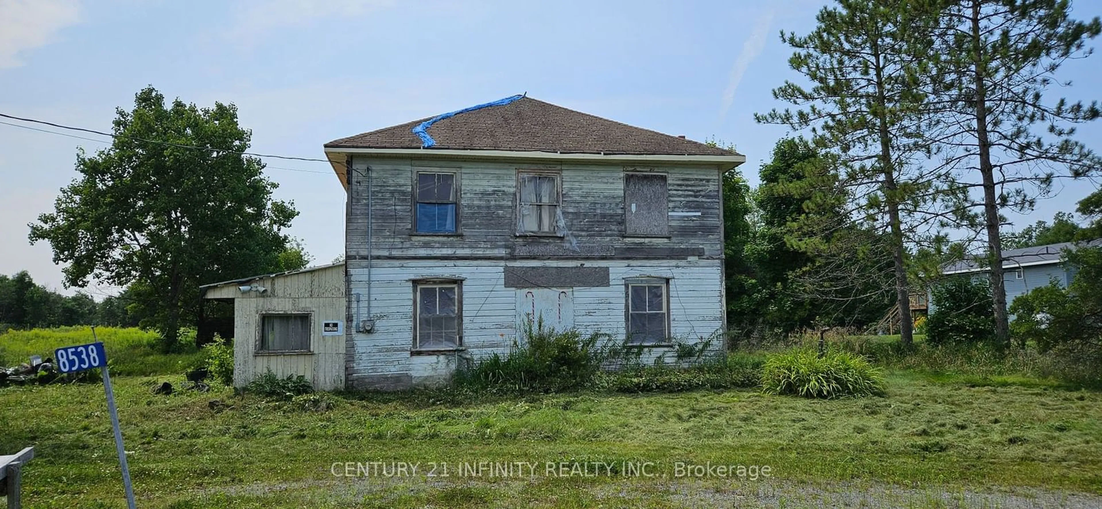 Frontside or backside of a home, the front or back of building for 8538 Old Hastings Rd, Tudor & Cashel Ontario K0K 1Y0