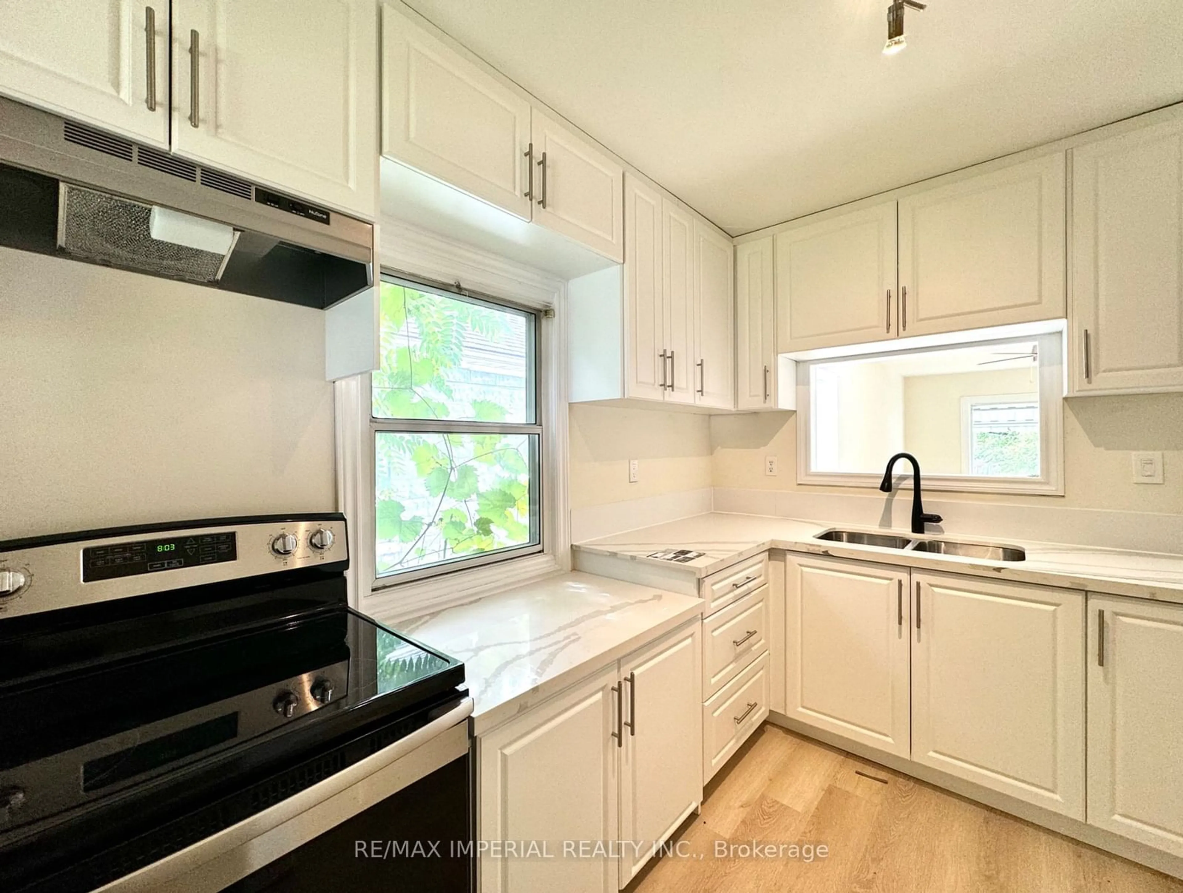 Standard kitchen, wood floors for 210 Lake St, St. Catharines Ontario L2R 5Z1