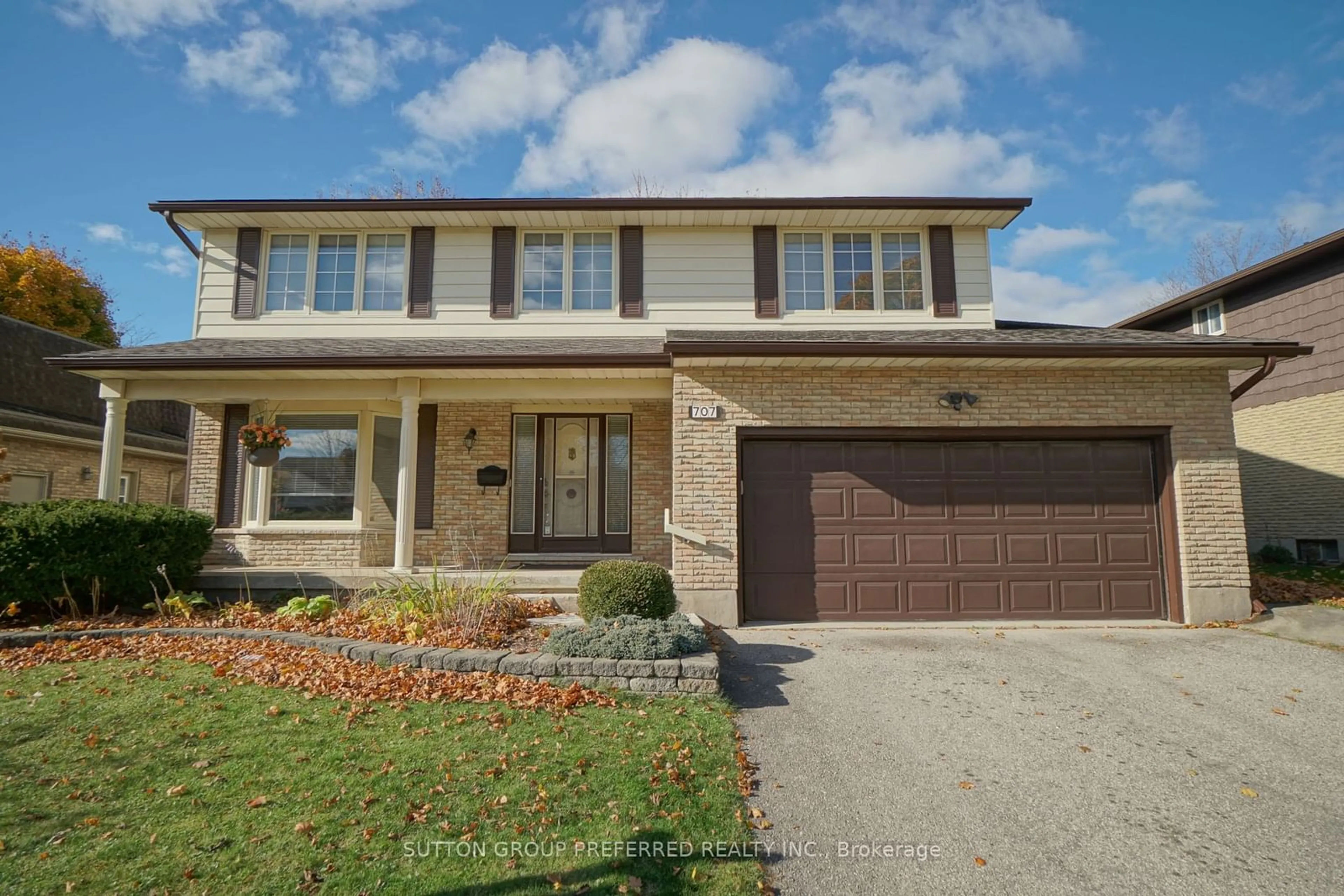 Home with brick exterior material for 707 Cranbrook Rd, London Ontario N6K 3H7