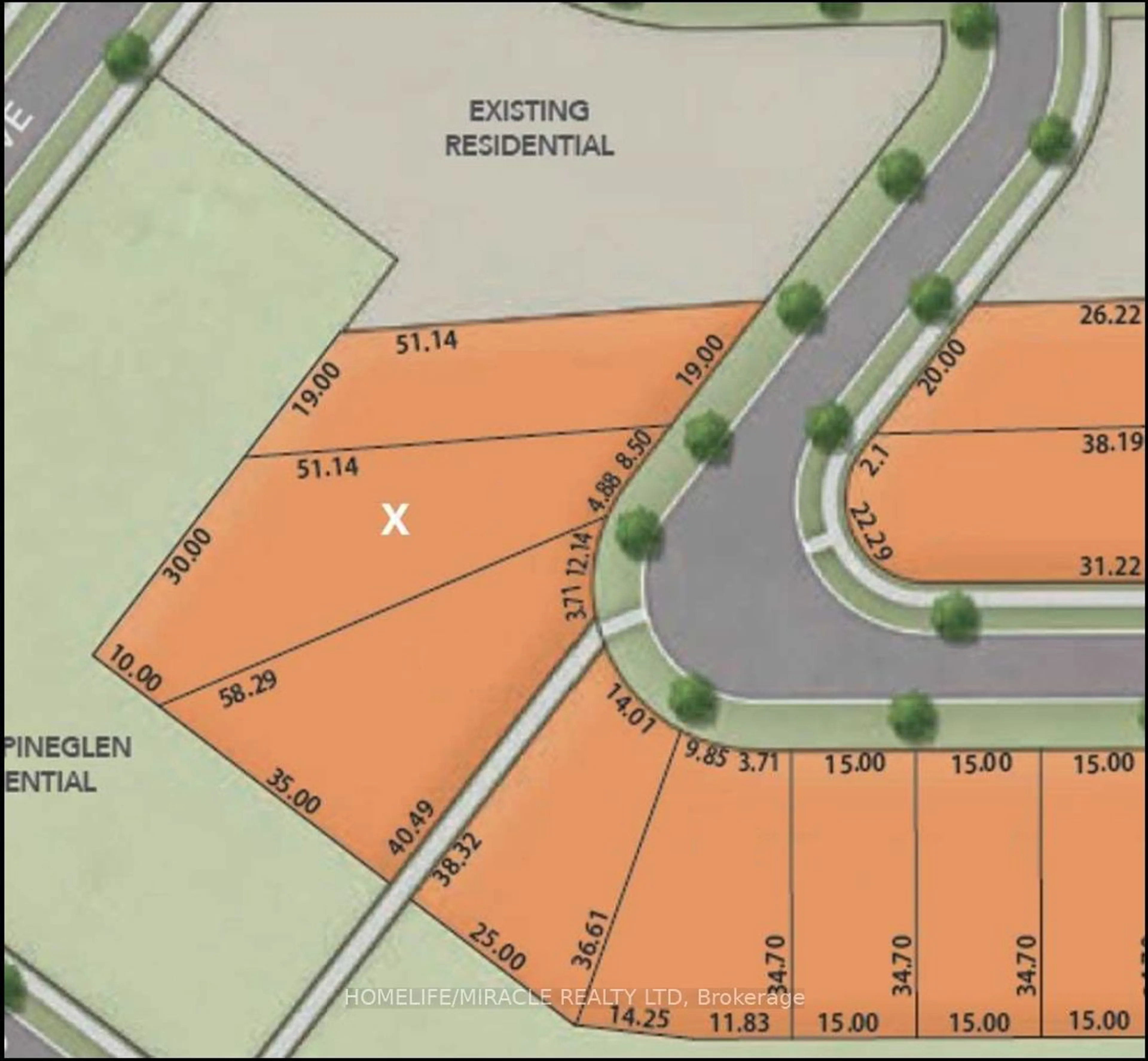 Picture of a map for 74 Oriole Cres, Port Colborne Ontario L3K 6E2