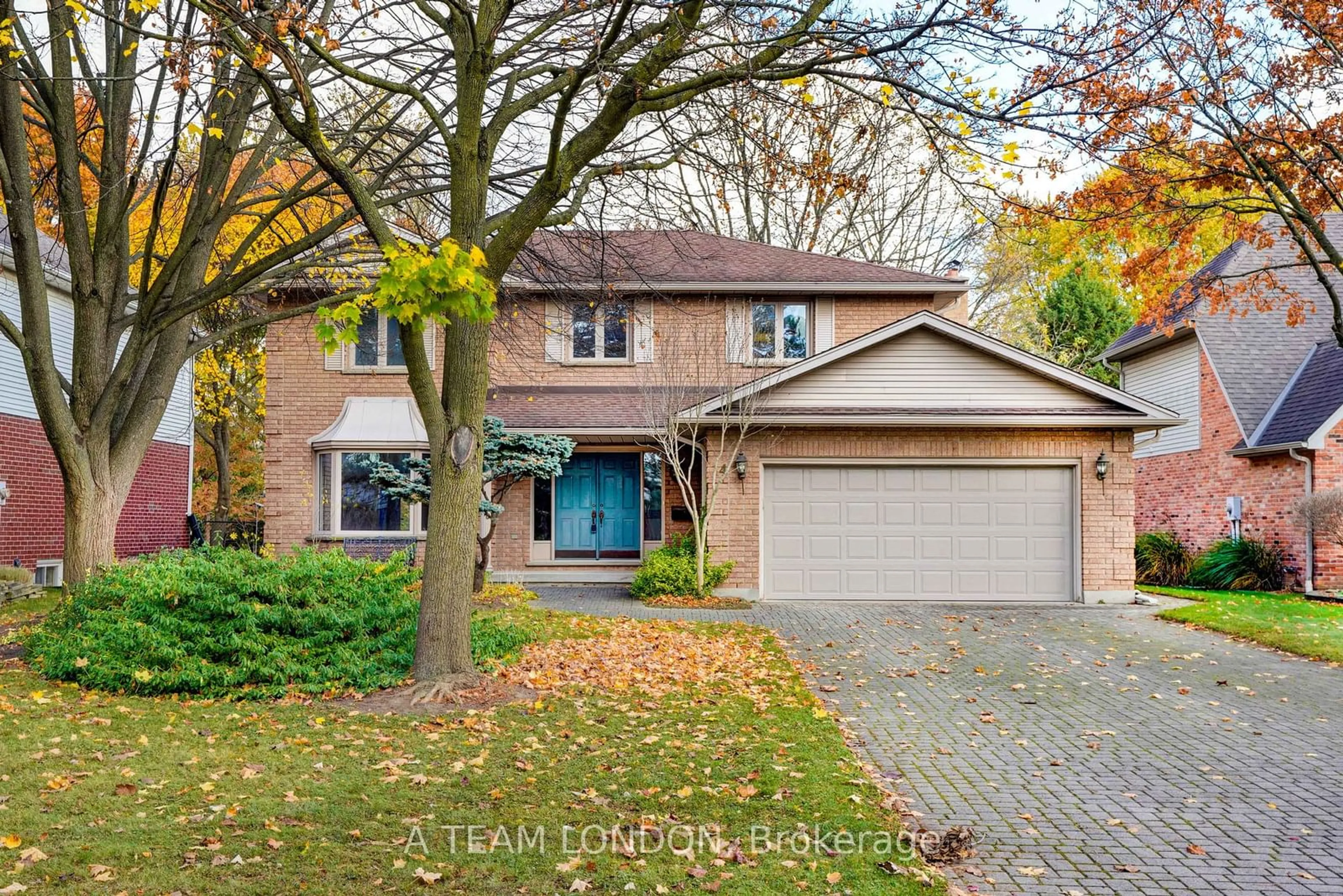 Home with brick exterior material for 14 Fawn Crt, London Ontario N5X 3X3